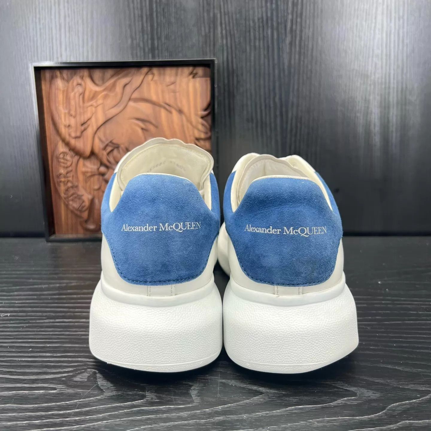 Alexander McQueen McQueen blue tail suede size 41.5 Size US 8.5 / EU 41-42 - 6 Thumbnail