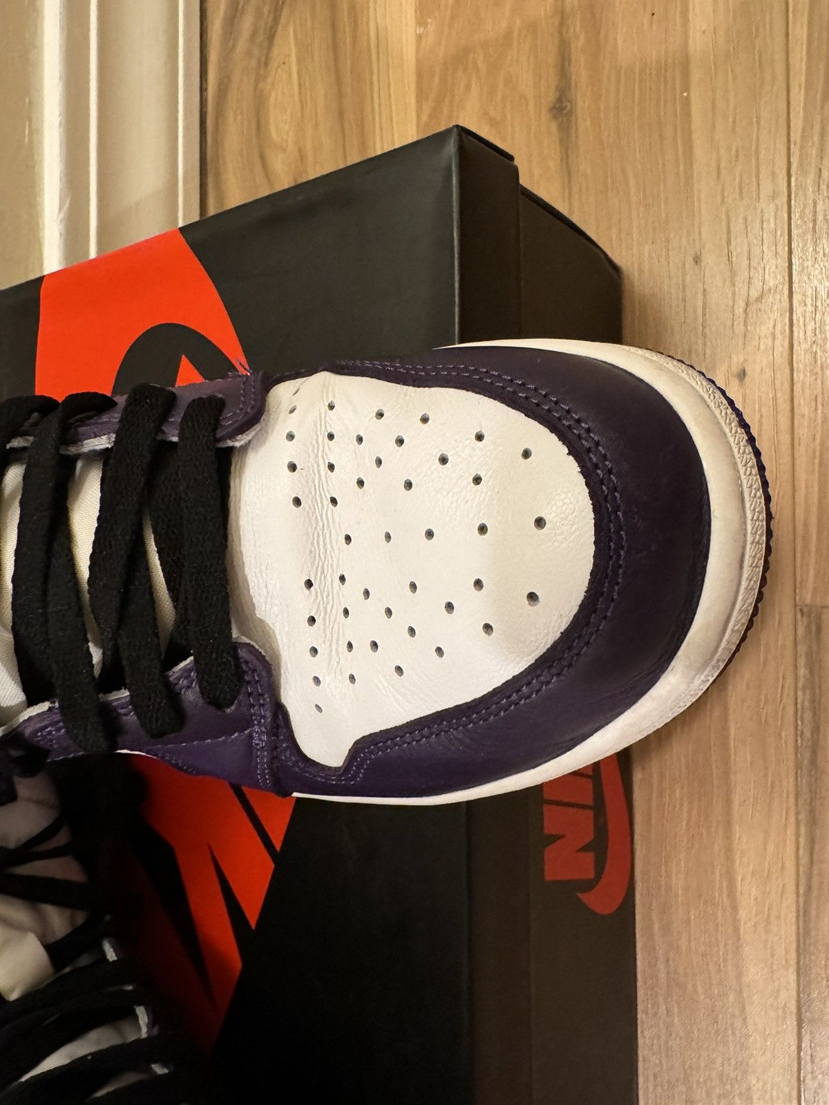 Jordan Brand Jordan 1 High Court Purple Size US 11 / EU 44 - 6 Thumbnail