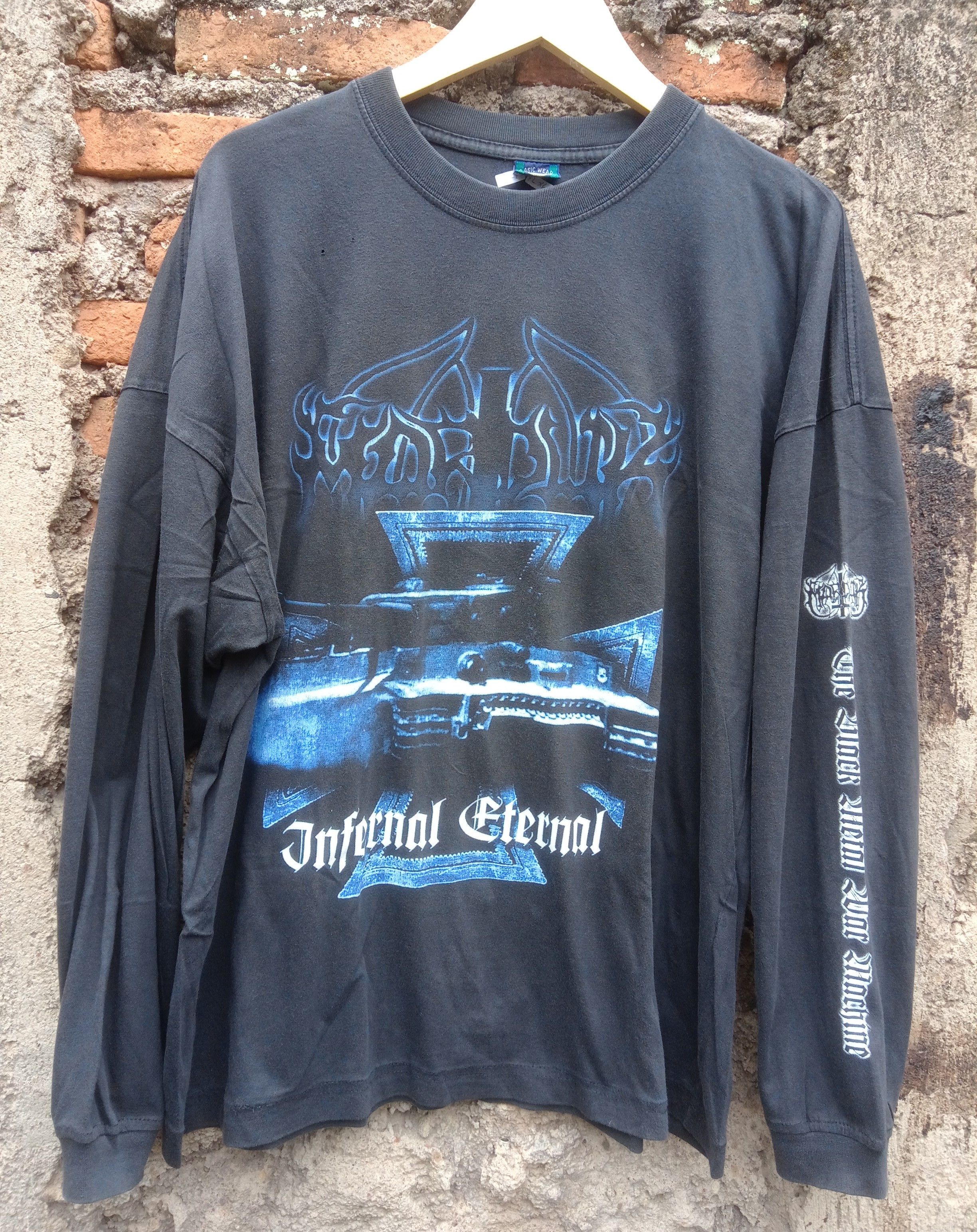 Band Tees × Vintage Vintage MARDUK infernal eternal Size US XL / EU 56 / 4 - 1 Thumbnail