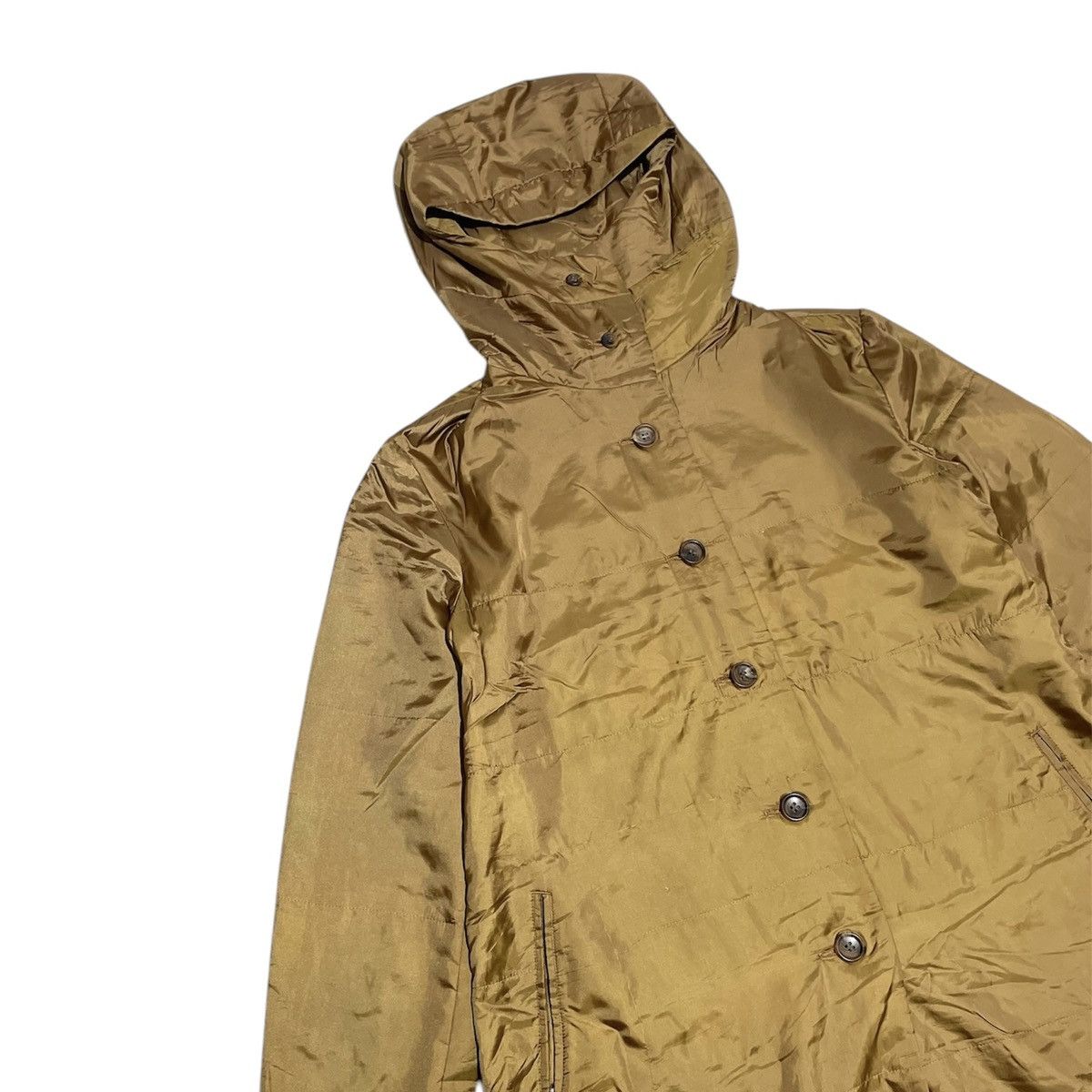 Issey Miyake Issey Miyake Fete Coat Gold Jacket Size M / US 6-8 / IT 42-44 - 2 Thumbnail