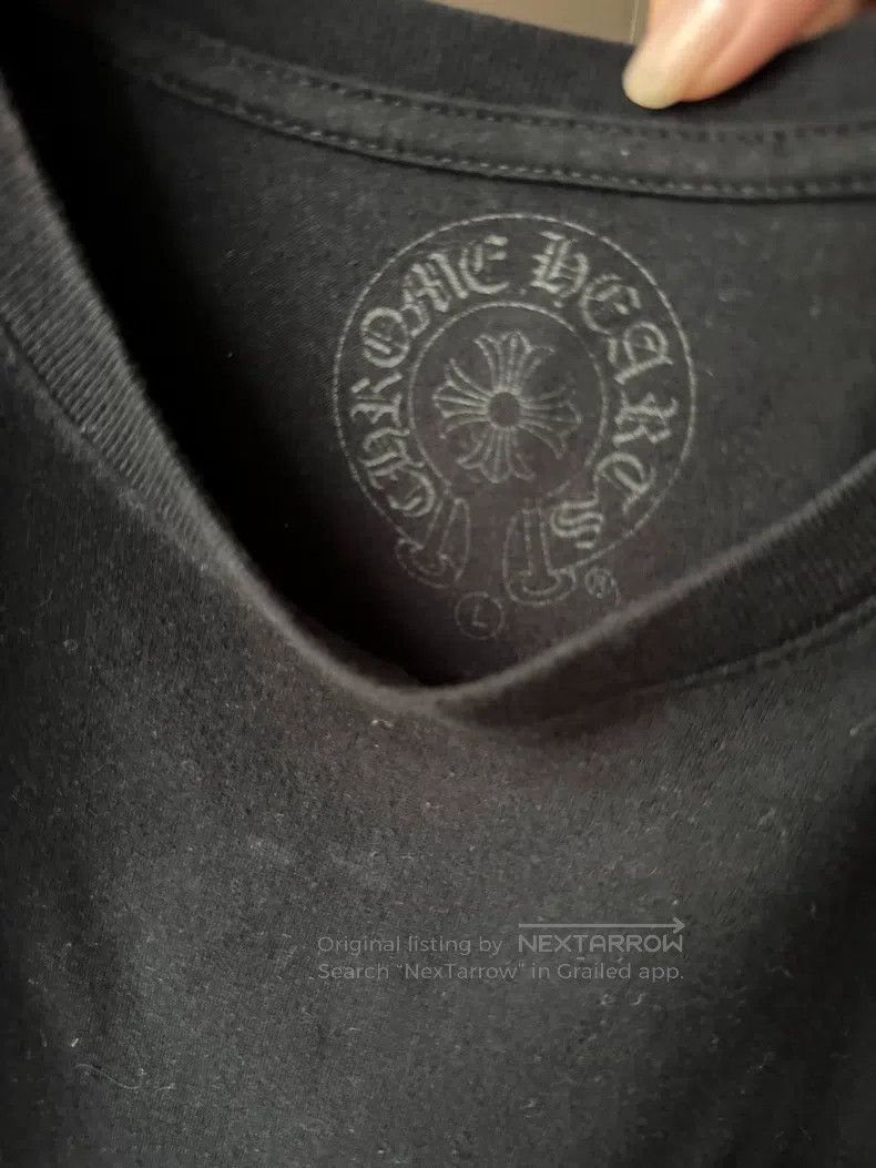Chrome Hearts CHROME HEARTS Size L Black horseshoe printed short sleeve T Size US L / EU 52-54 / 3 - 4 Thumbnail