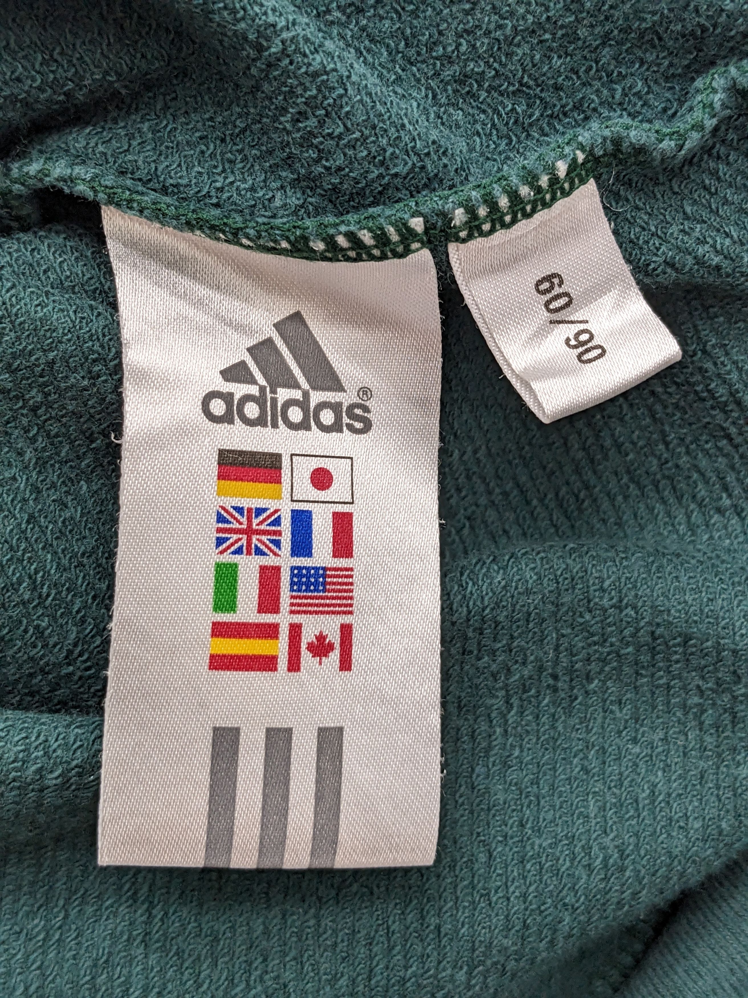 Adidas VINTAGE 90S ADIDAS HALF ZIPPER SWEATSHIRT Size US L / EU 52-54 / 3 - 8 Thumbnail