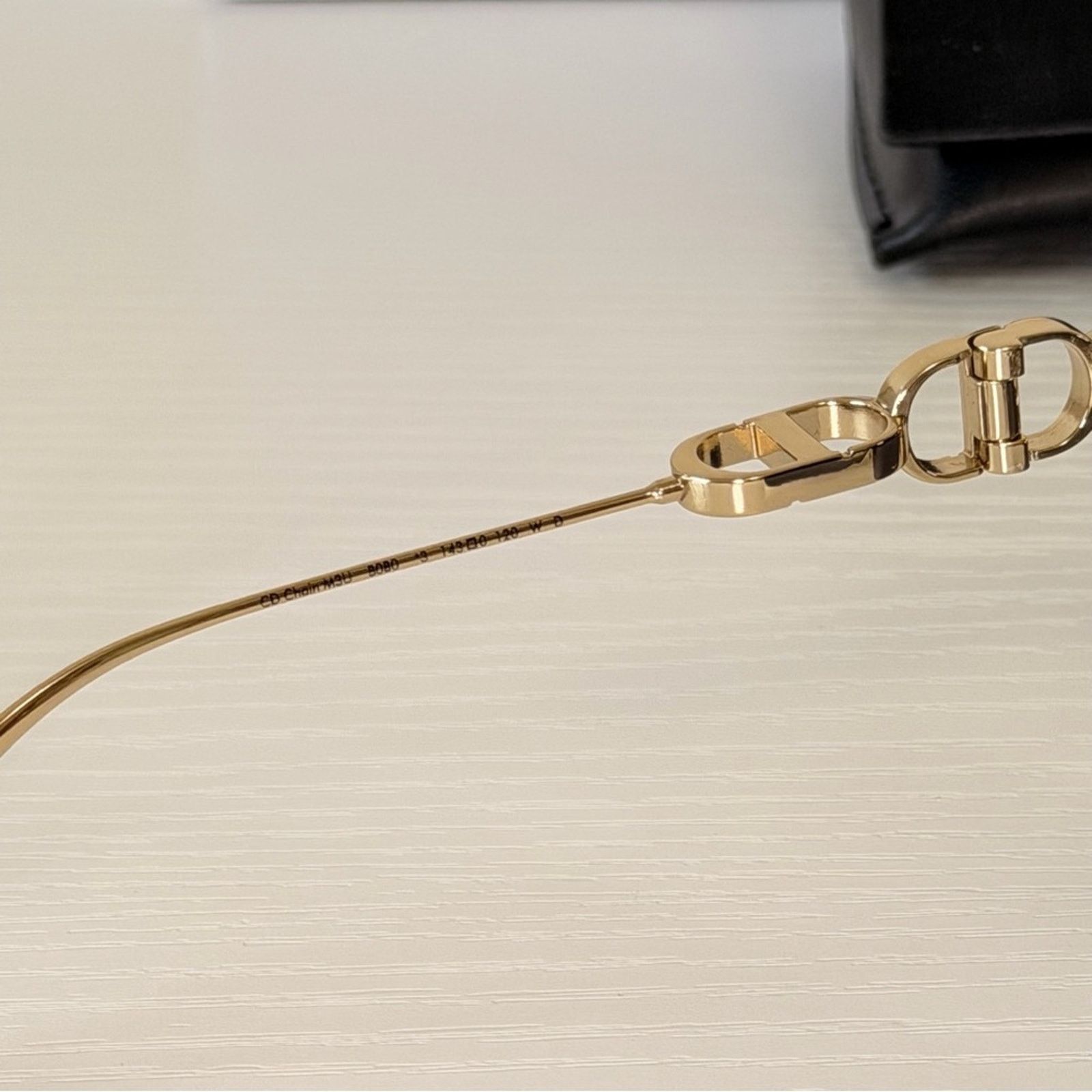 Dior New! Dior CD Chain M3U B0B0 Sunglasses, Authentic Size ONE SIZE - 8 Thumbnail