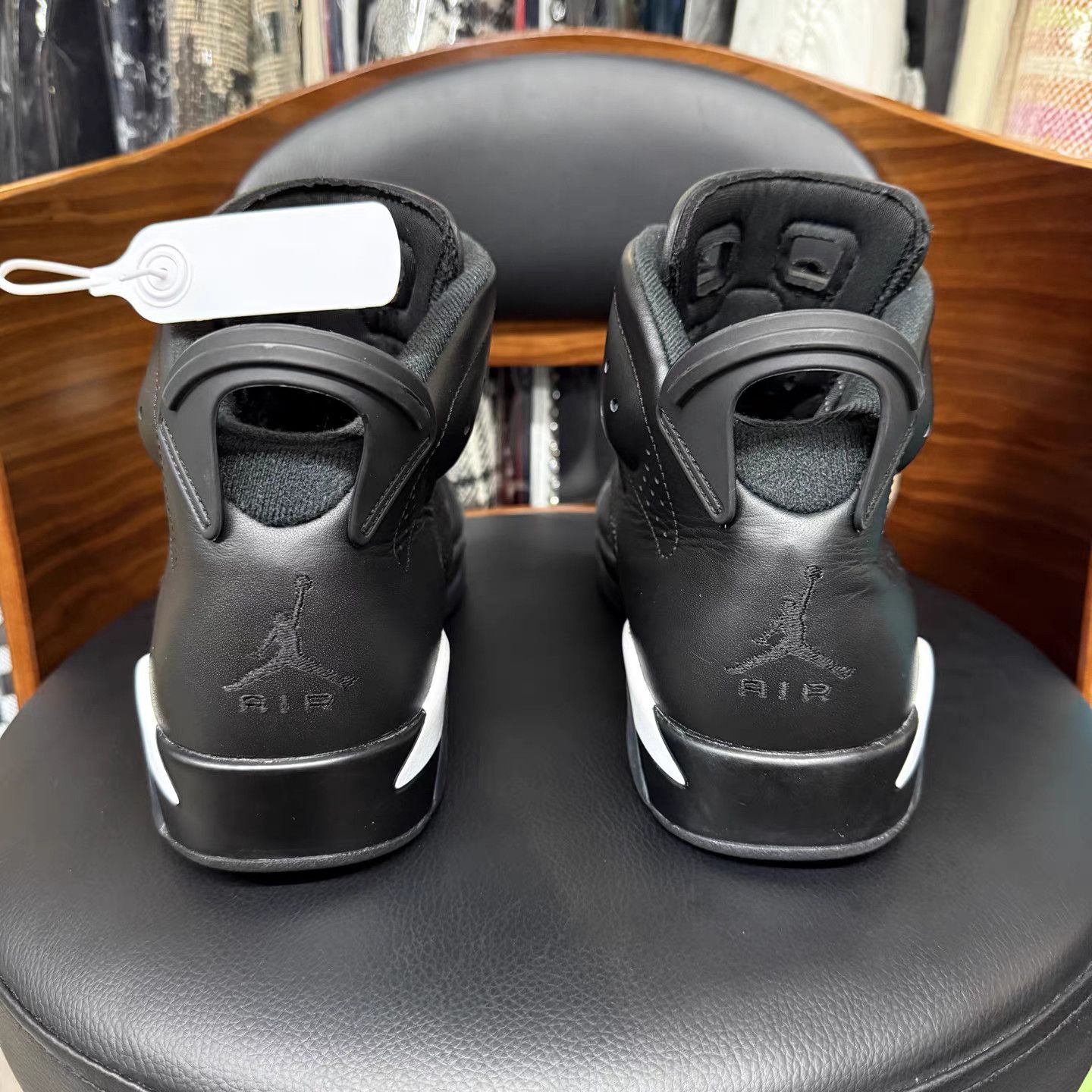 Jordan Brand Air Jordan 6 Black Cat Basketball Shoes K15 Size US 9 / EU 42 - 3 Thumbnail