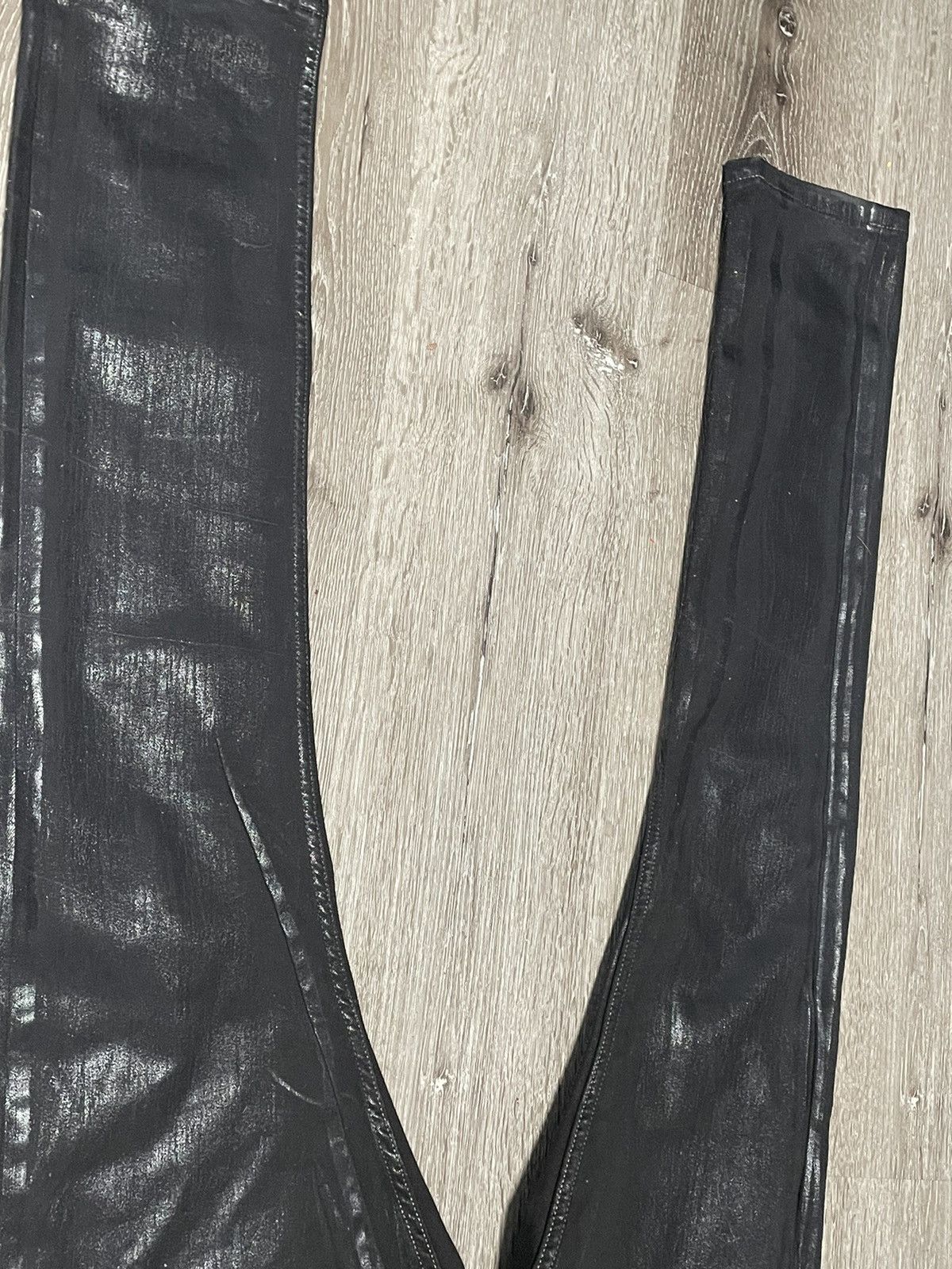 Rick Owens Drkshdw Rick Owens DRKSHDW Detroit Wax Denim Jeans Size US 30 / EU 46 - 7 Thumbnail