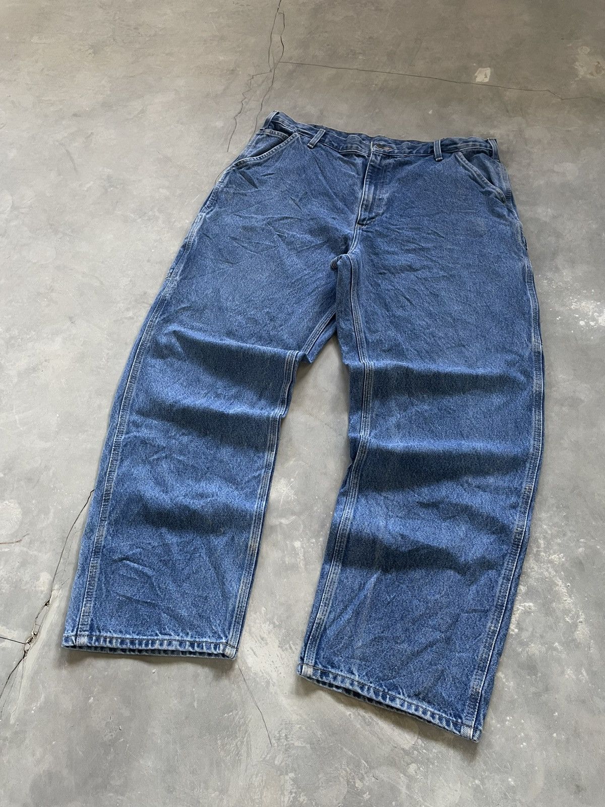 Carhartt Carhartt Jeans Denim Pant Carpenter - B23 DST 40x32 Size US 38 / EU 54 - 3 Thumbnail