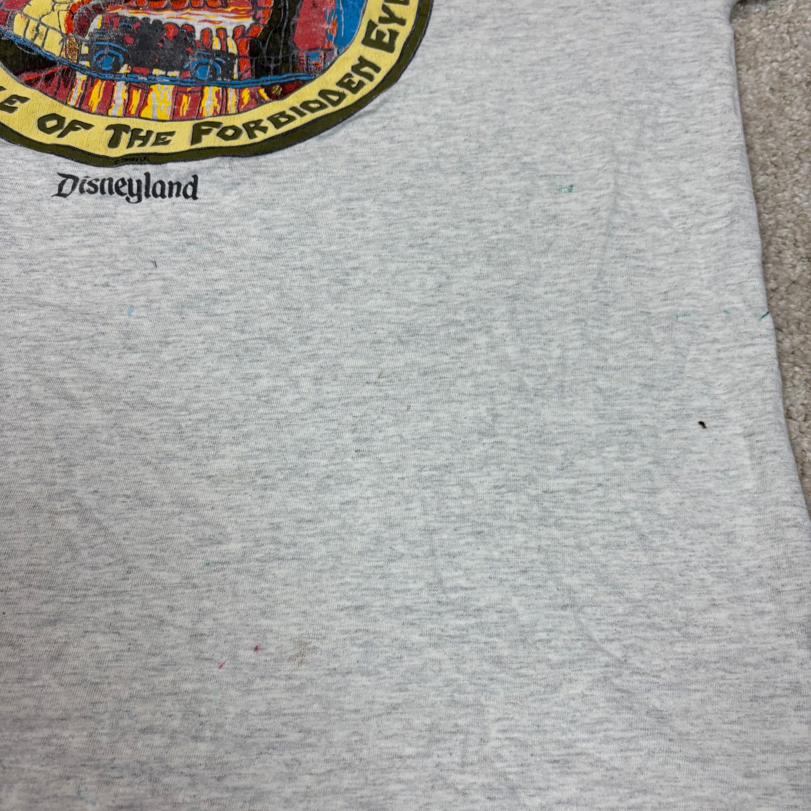 Disney × Vintage VTG 90s Indiana Jones Temple Of The Forbidden Eye Shirt L/XL Size US L / EU 52-54 / 3 - 10 Thumbnail