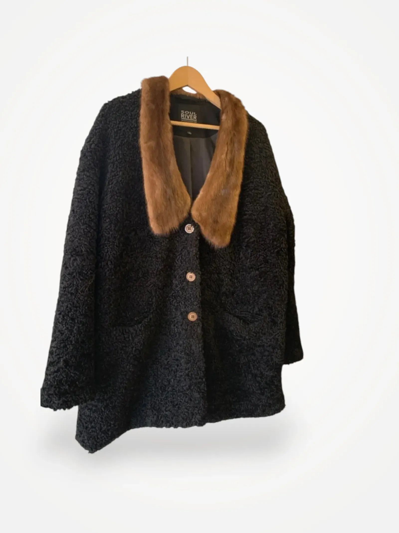 Vintage Vintage Soul River Fur Faux Fur Size XL / US 12-14 / IT 48-50 - 1 Thumbnail