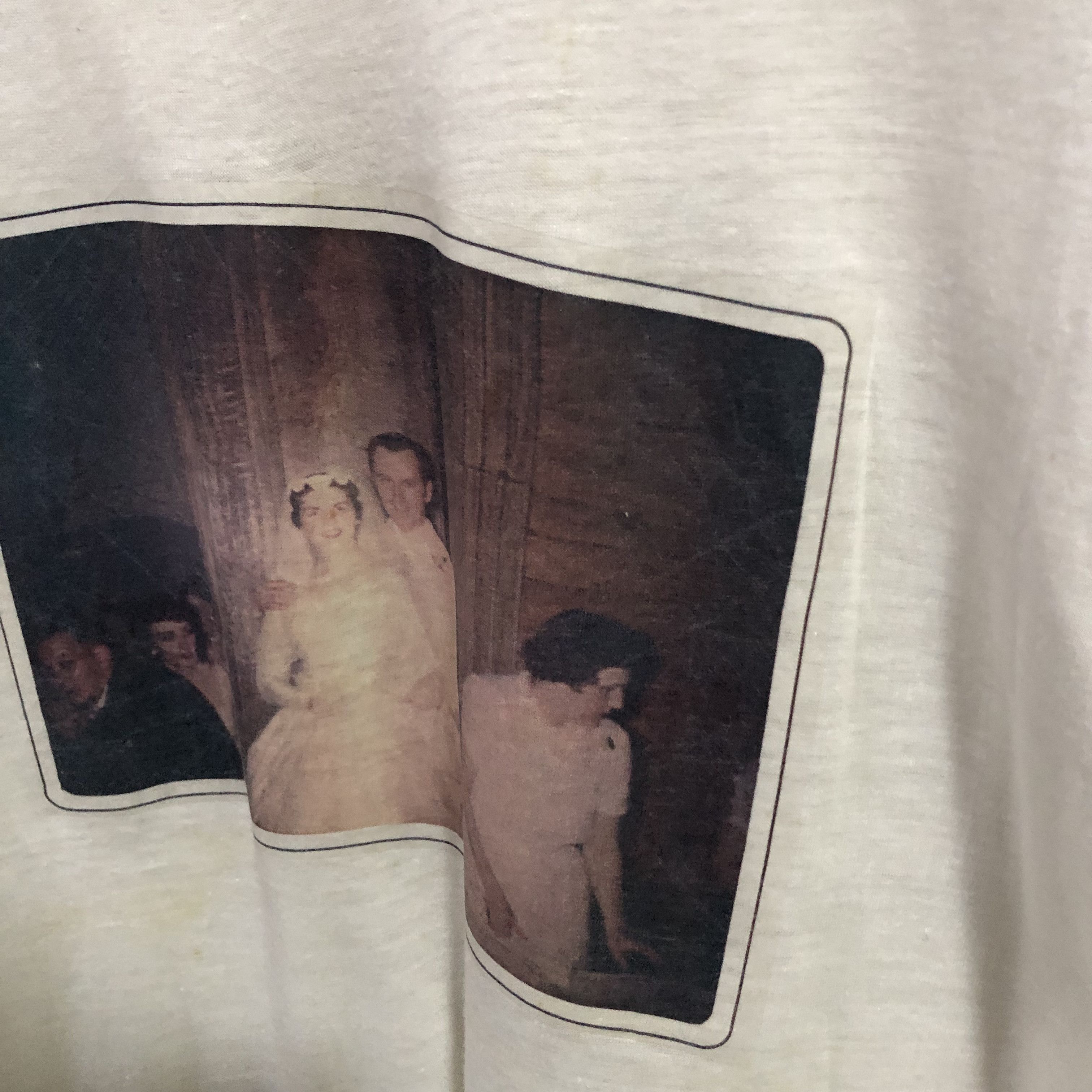 Vintage True Vintage!!70s Wedding Photo Tees Size US M / EU 48-50 / 2 - 3 Thumbnail