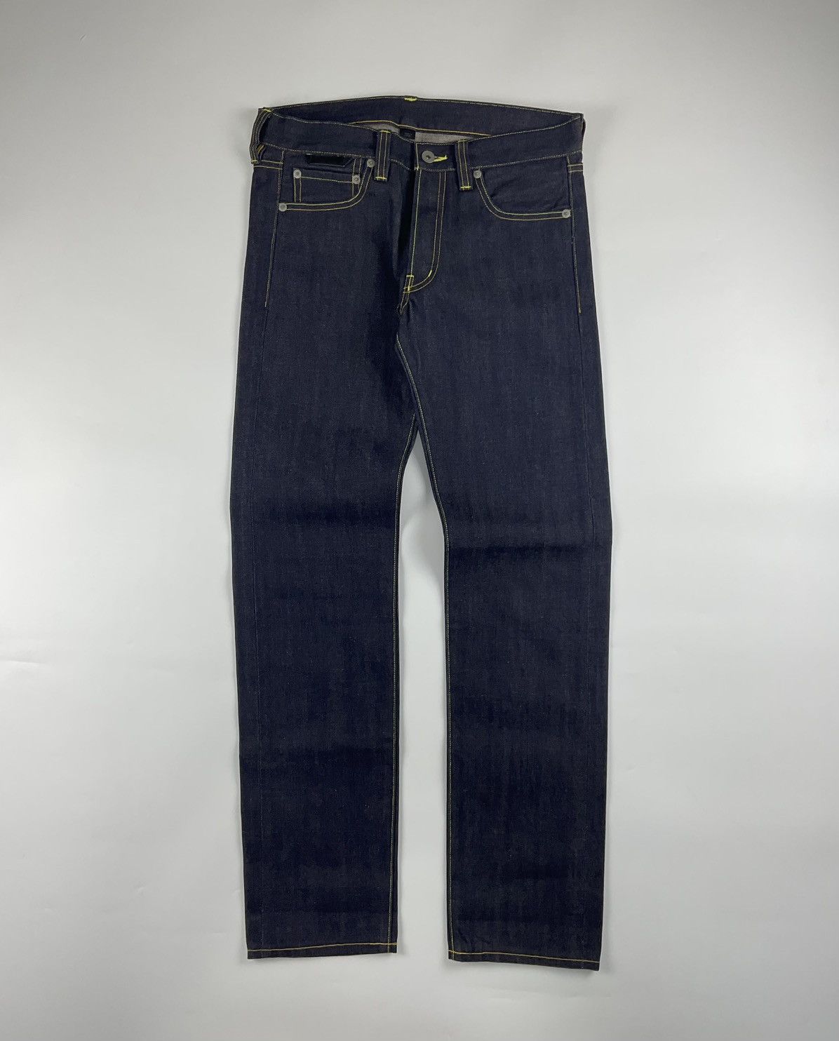 Y-3 Y3 - Yohji Yamamoto Selvedge Raw Denim Size US 30 / EU 46 - 2 Thumbnail