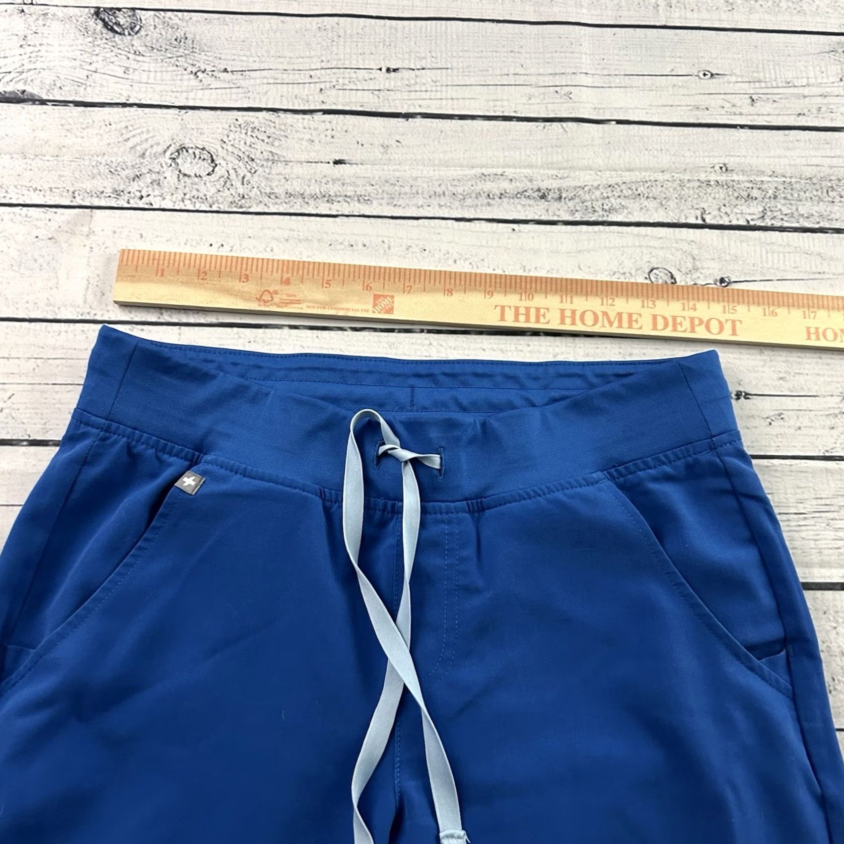 Vintage FIGS Pants Mens S Blue Technical Collection Zamora Jogger Scrub Women Size 28" / US 6 / IT 42 - 3 Thumbnail