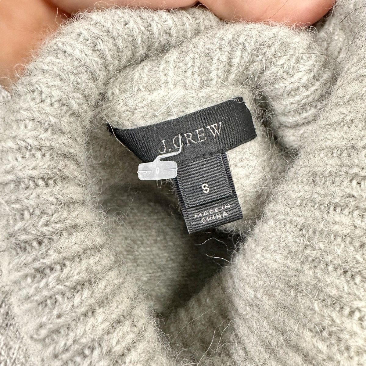 J.Crew J.Crew Mock Neck Wool Sweater Alpaca Blend Gray Turtle Neck Size S / US 4 / IT 40 - 4 Thumbnail