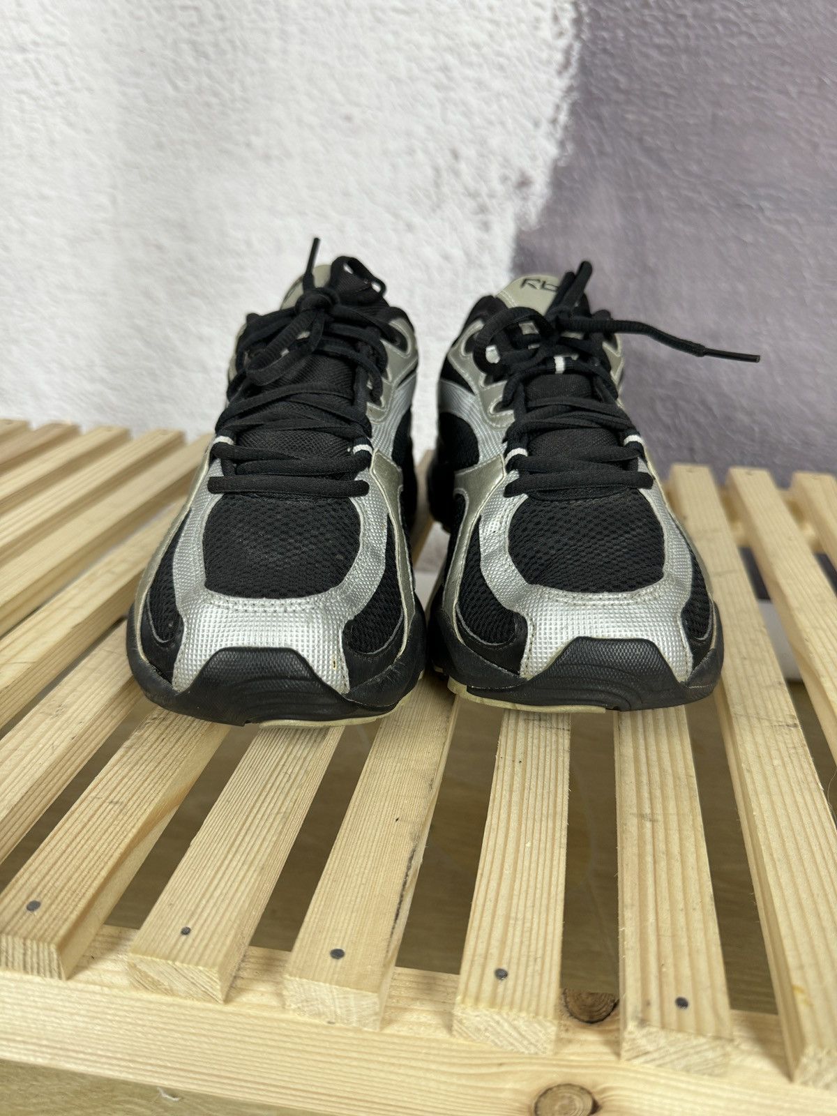 Reebok Reebok Dmx vintage black silver low top sneakers Size US 7.5 / EU 40-41 - 8 Thumbnail