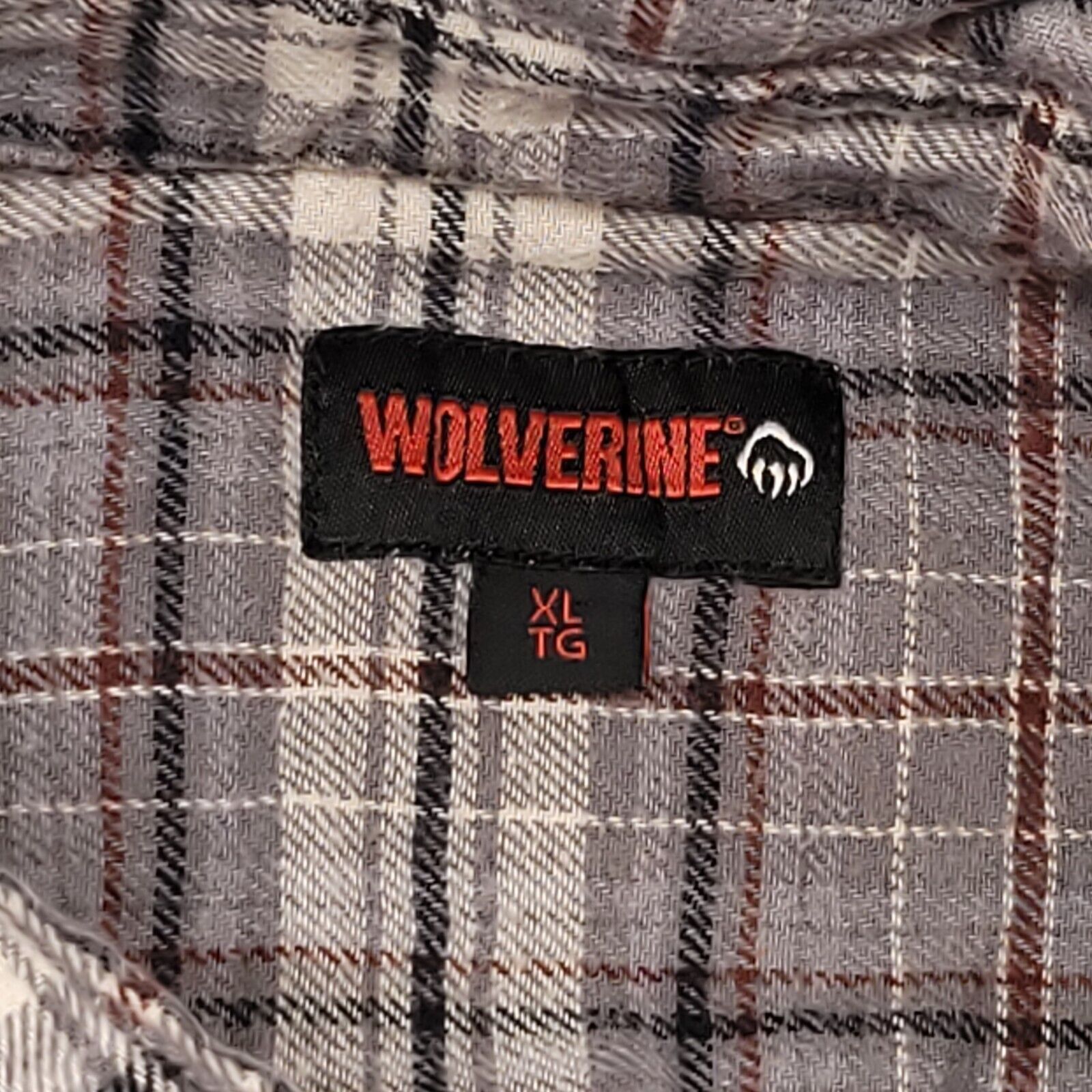 Wolverine Wolverine Tartan Flannel Shirt Mens Size Extra Large XL Gray Size US XL / EU 56 / 4 - 3 Thumbnail