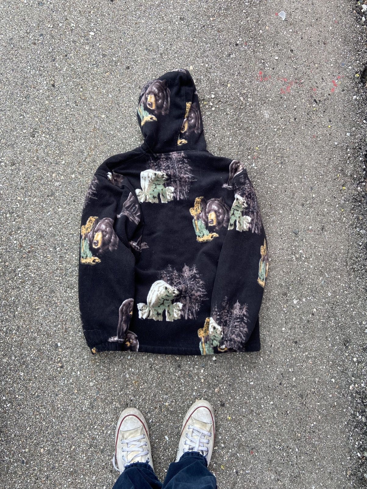 Vintage Vintage bear fleece jacket Size US XL / EU 56 / 4 - 2 Thumbnail