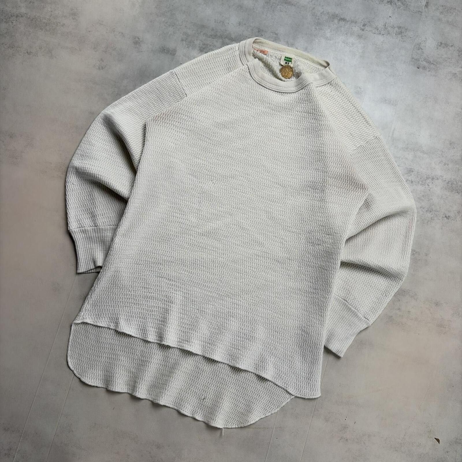 Hanes Vintage 70’s Hanes Long Sleeve Waffle Knit Thermal Shirt Size US M / EU 48-50 / 2 - 2 Thumbnail