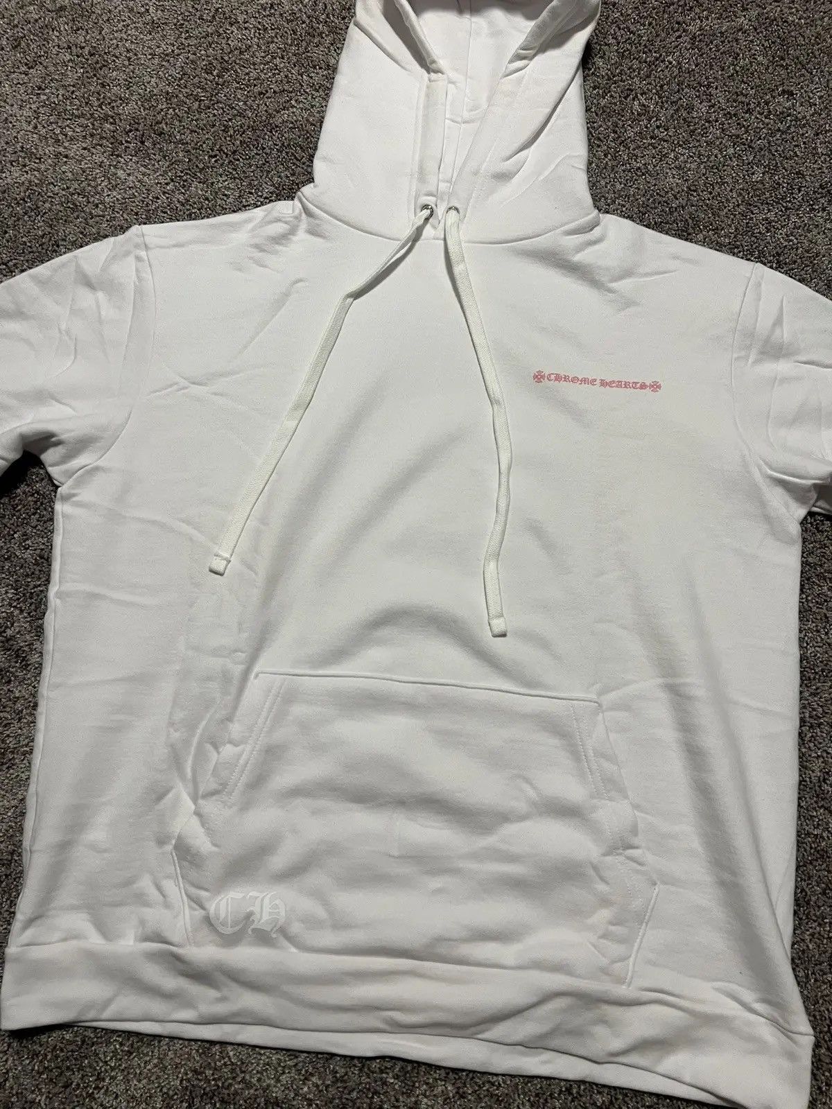 Chrome Hearts Chrome Hearts Laurie Lynn Stark Hoodie 'White' Size US M / EU 48-50 / 2 - 2 Thumbnail