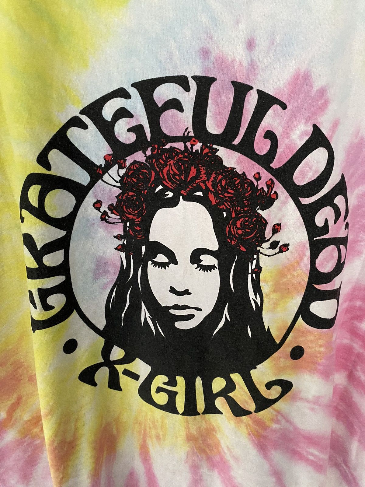 Grateful Dead × Hysteric Glamour × Japanese Brand SS20 X-Girl x Grateful Dead tee Size US XL / EU 56 / 4 - 3 Thumbnail