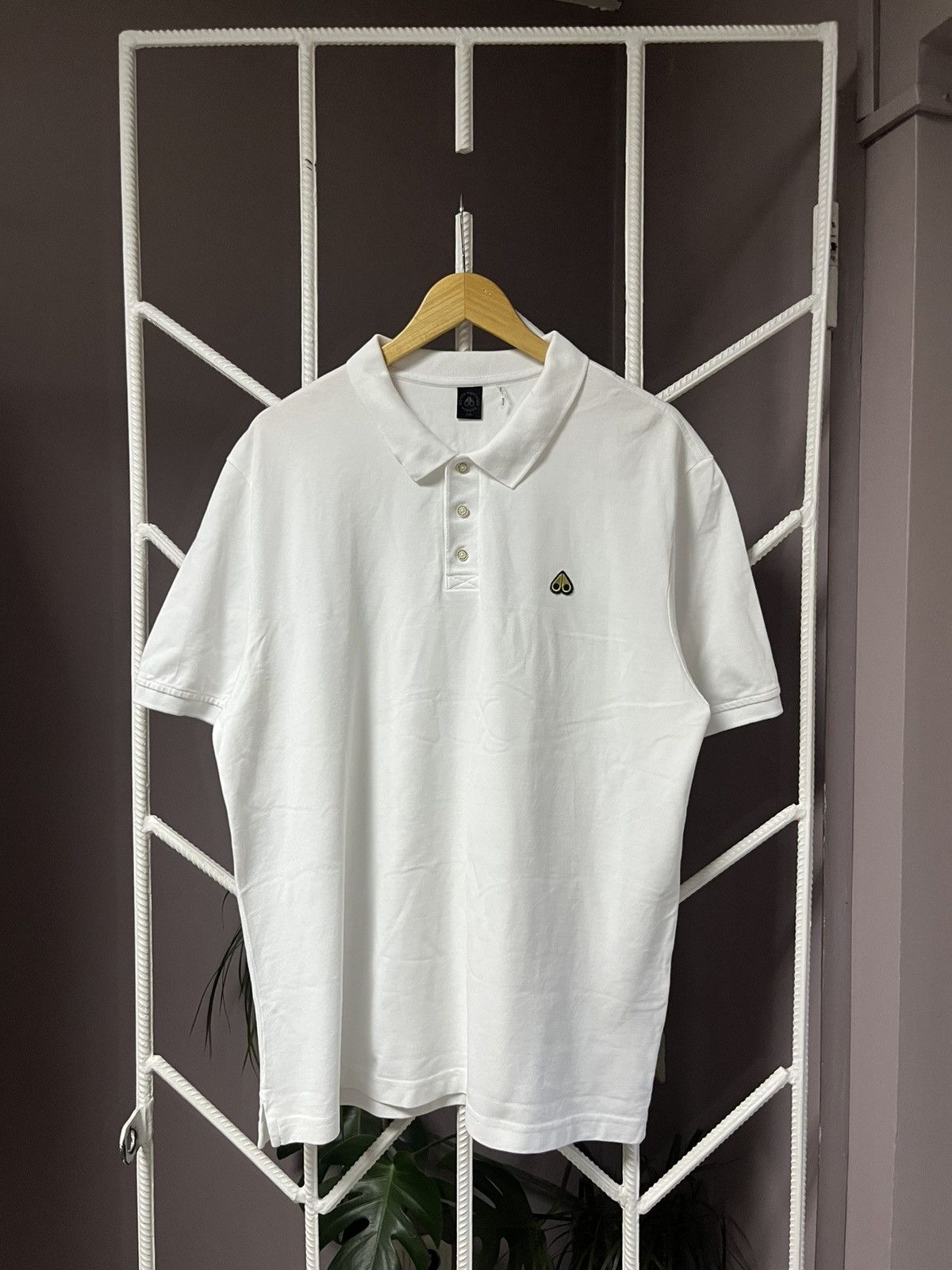 Moose Knuckles Moose Knuckles White Polo Size US L / EU 52-54 / 3 - 1 Thumbnail