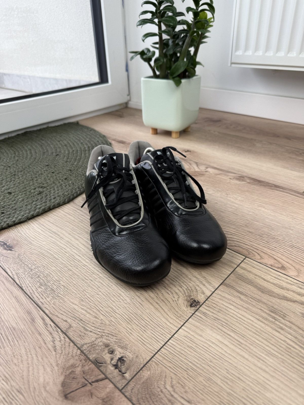 Adidas × Vintage Adidas Goodyear 00sLeather Driving Shoes Vintage Y2k Hype Size US 9.5 / EU 42-43 - 4 Thumbnail