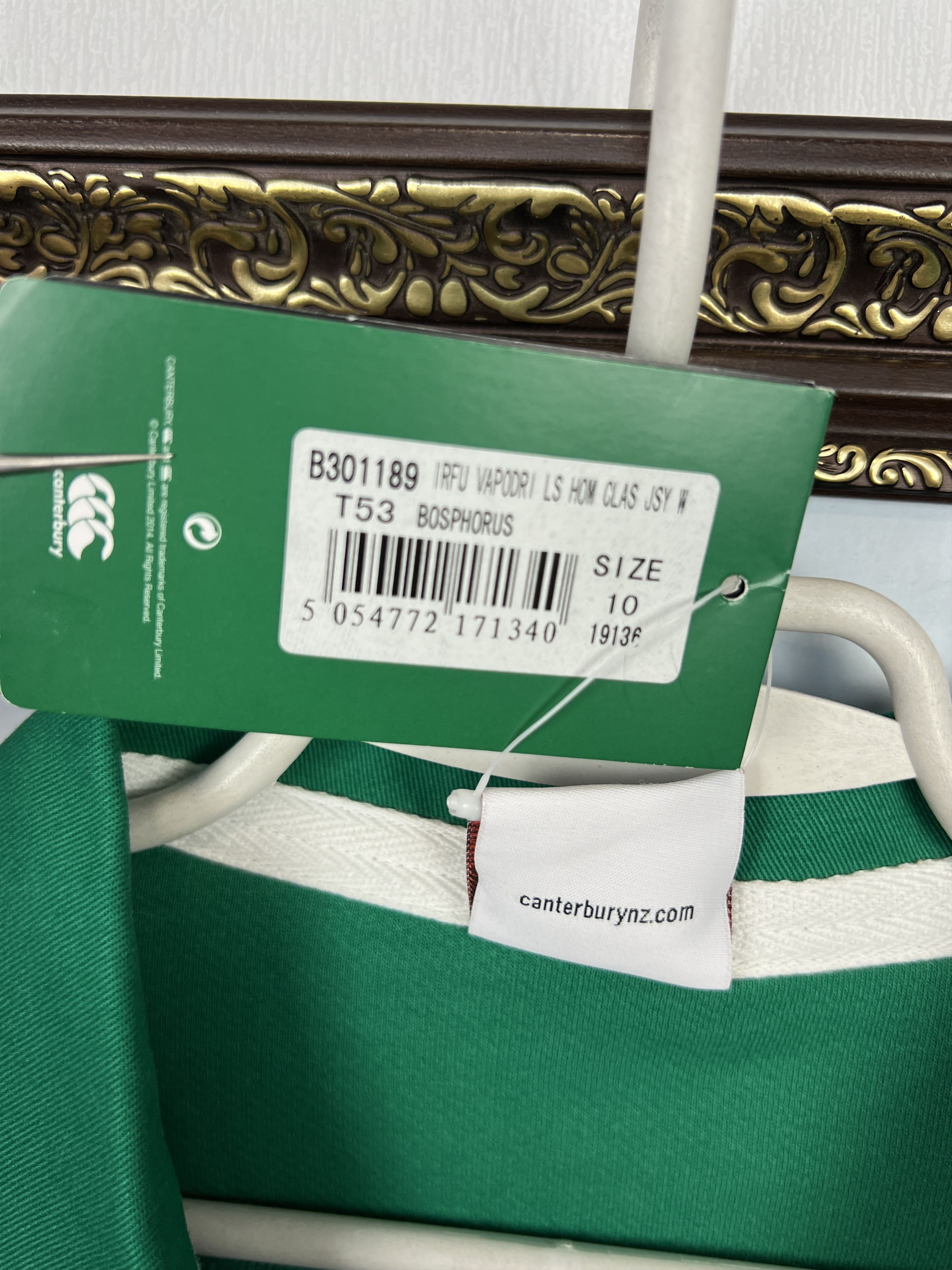 Vintage Ireland Canterbury Vodafone Rugby Jersey Long Sleeve Tee Size M / US 6-8 / IT 42-44 - 9 Thumbnail