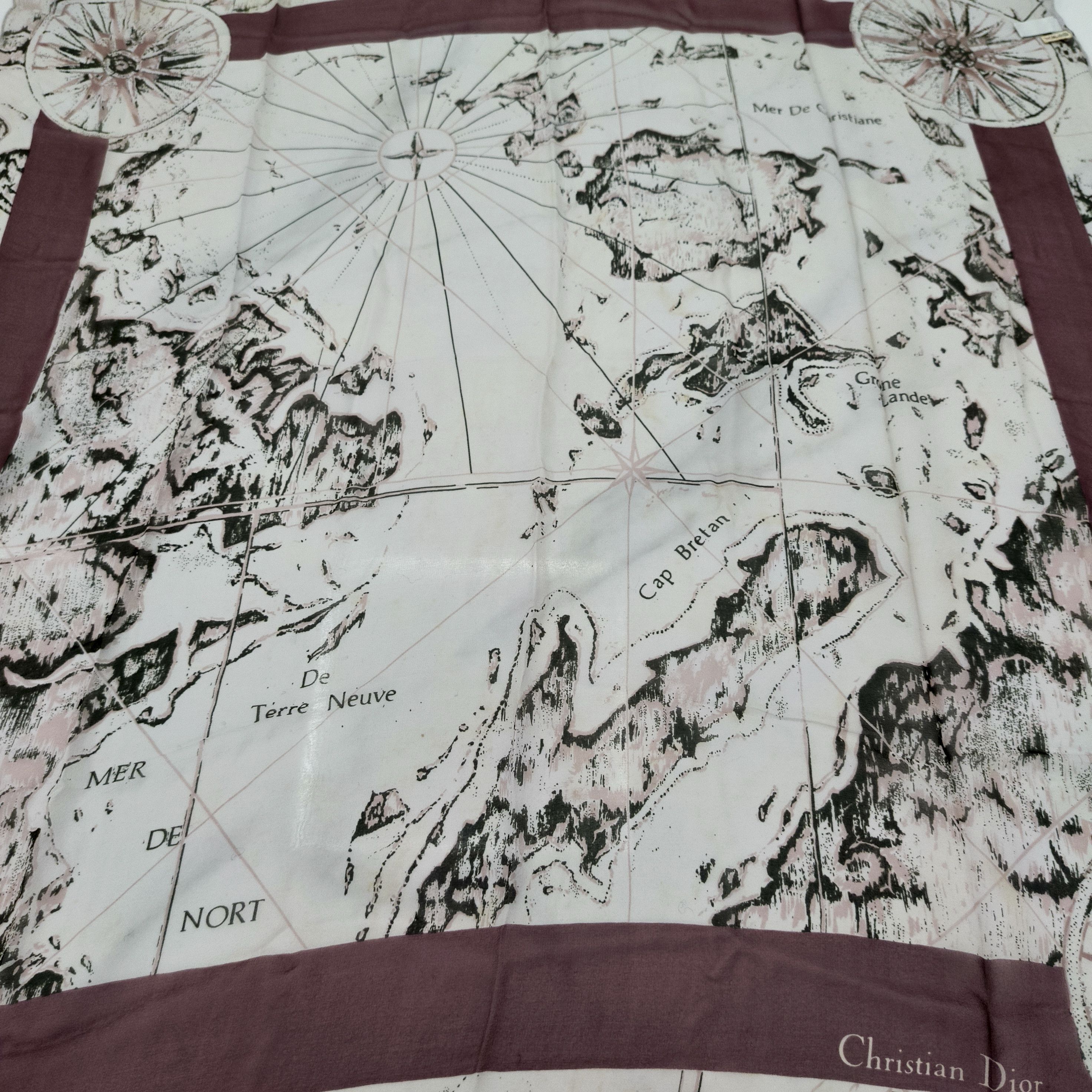 Christian Dior Monsieur Christian Dior silk scarves Size ONE SIZE - 3 Thumbnail