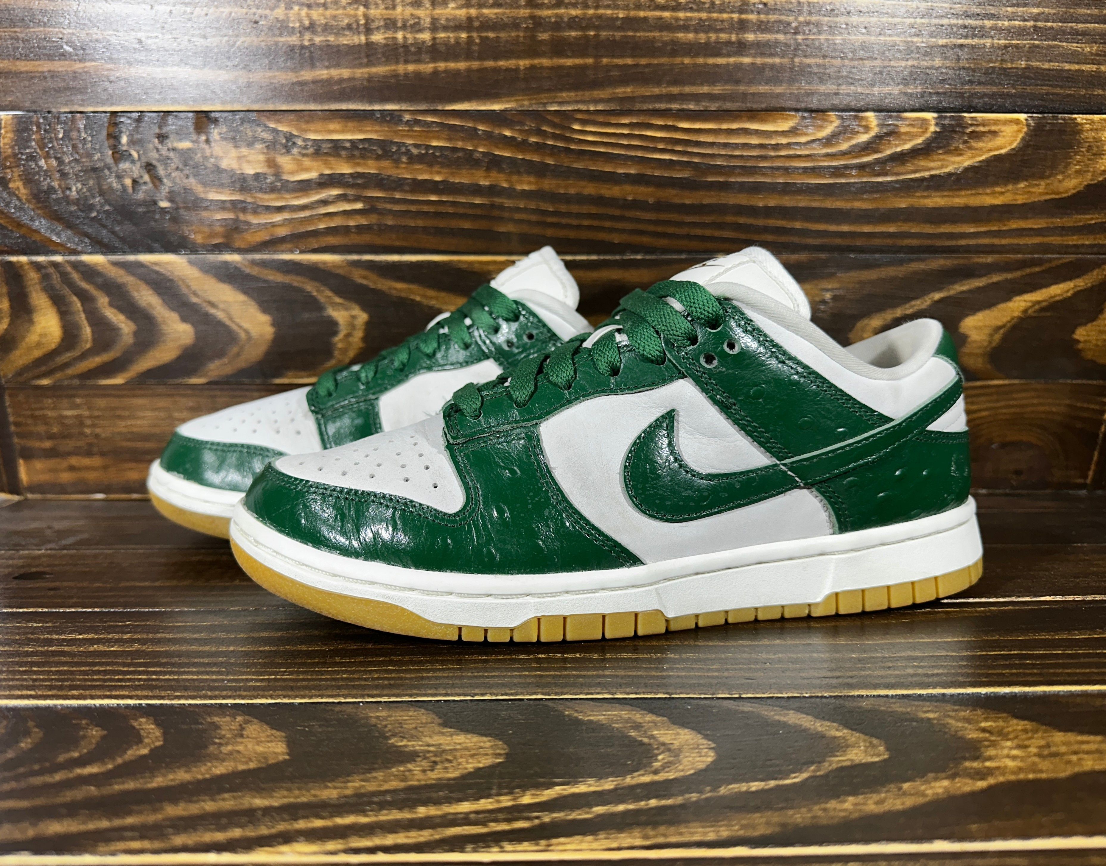Nike Nike Dunk Low LX 'Gorge Green Ostrich' Women's Sneakers Size US 6.5 / IT 36.5 - 19 Thumbnail