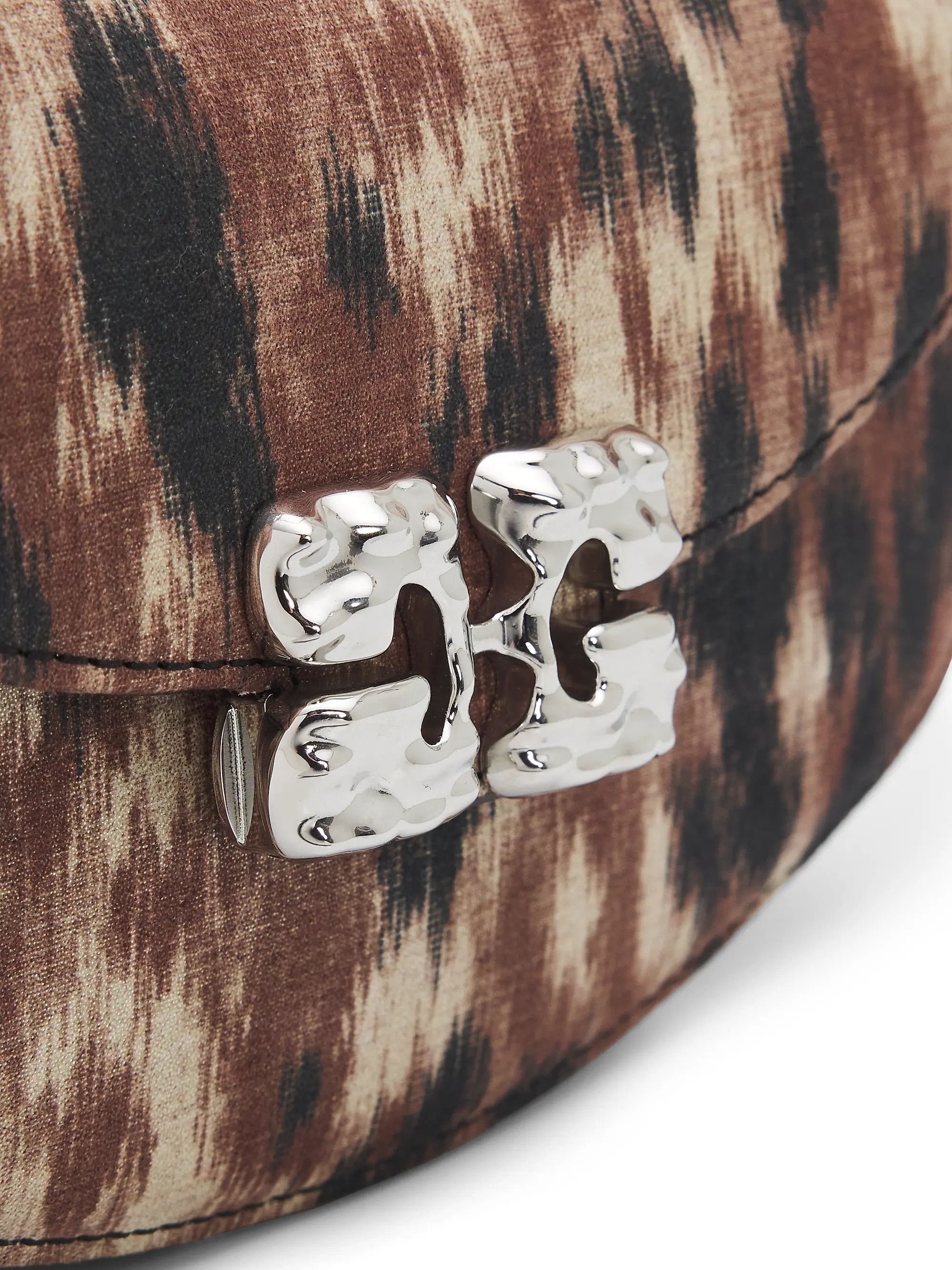 Ganni os11x0526 Size: OS / Lulu Blurred Leopard Wallet-On-Chain Size ONE SIZE - 6 Thumbnail