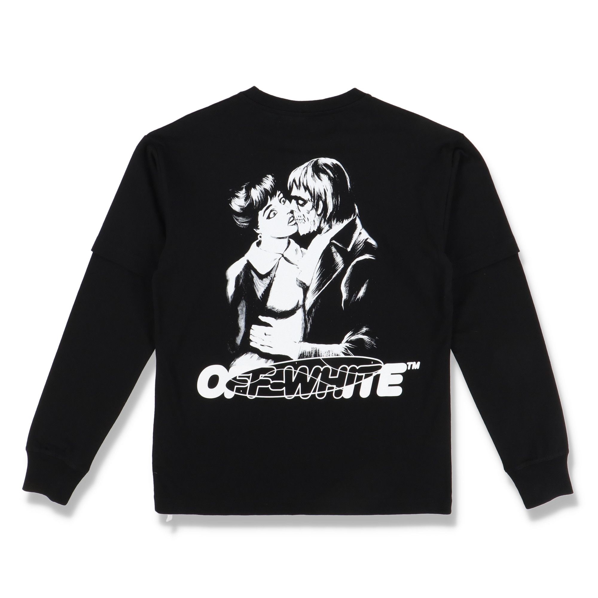 Black Kiss 21 Double Layer Long Sleeve T-Shirt