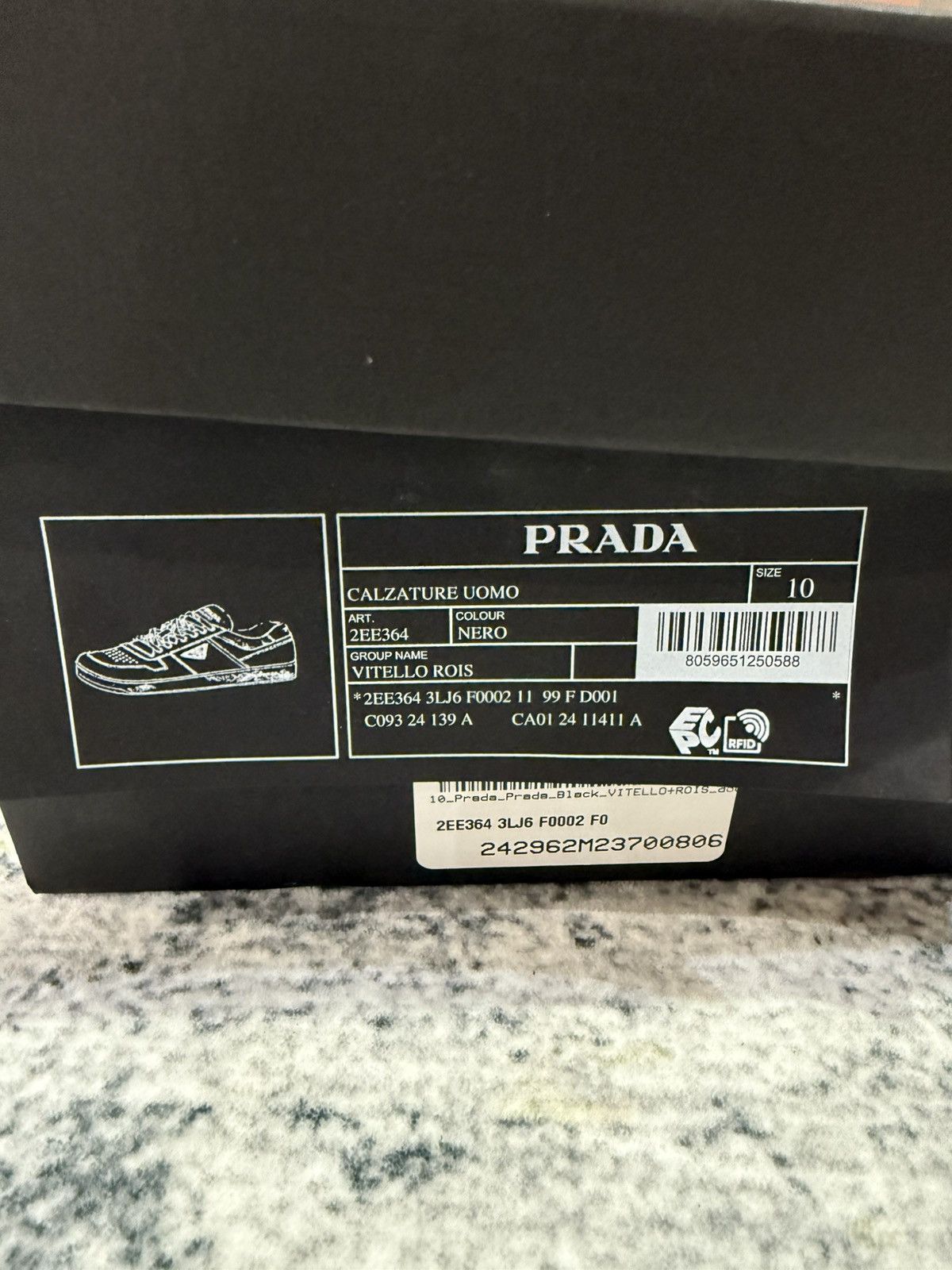 Prada Prada black Low top sneakers Size US 10 / EU 43 - 8 Thumbnail