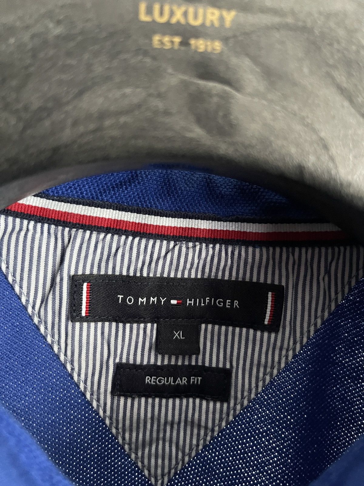Tommy Hilfiger Authentic Tommy Hilfiger short-sleeve polo royal blue XL Size US XL / EU 56 / 4 - 3 Thumbnail