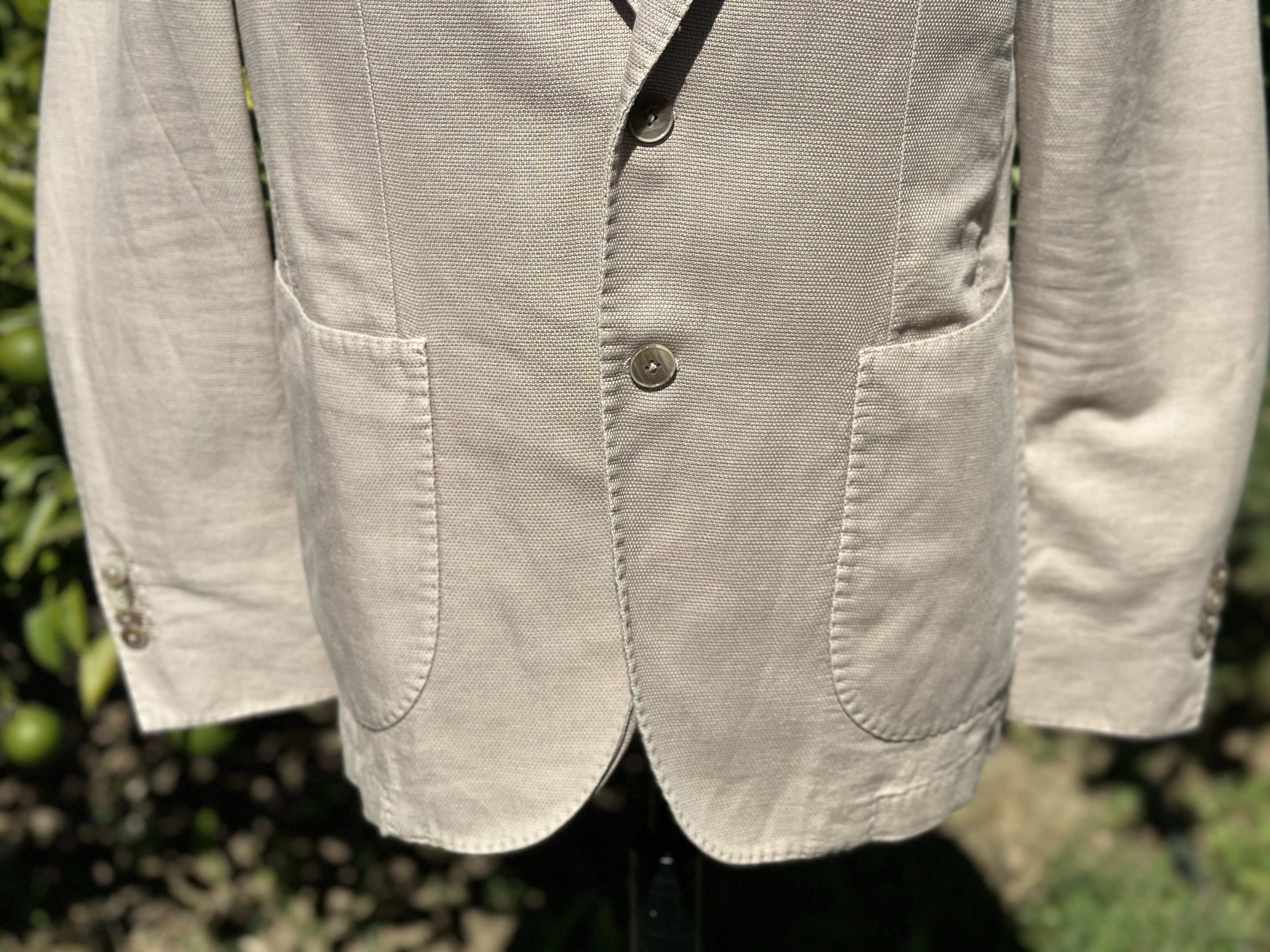 L.B.M. 1911 Limited Edition LBM 1911 Formal Jacket Linen Slim Size 52 R Size 52R - 5 Thumbnail