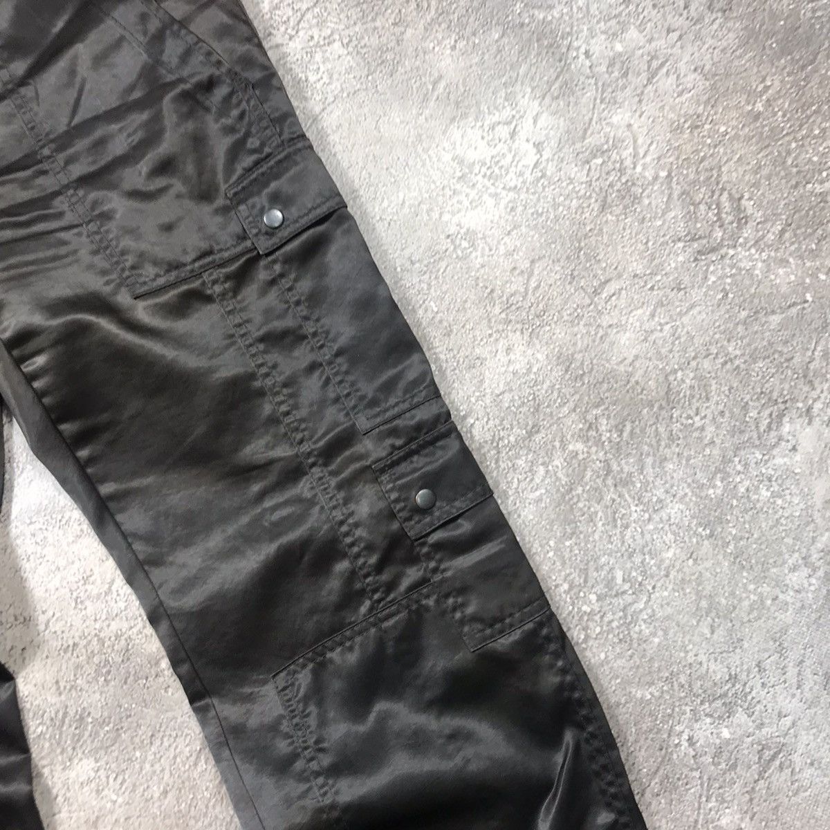 Vintage Vintage Y2K Baggy Cargo Pants Tactical Streetwear Worn In 30 Size 30" / US 8 / IT 44 - 3 Thumbnail