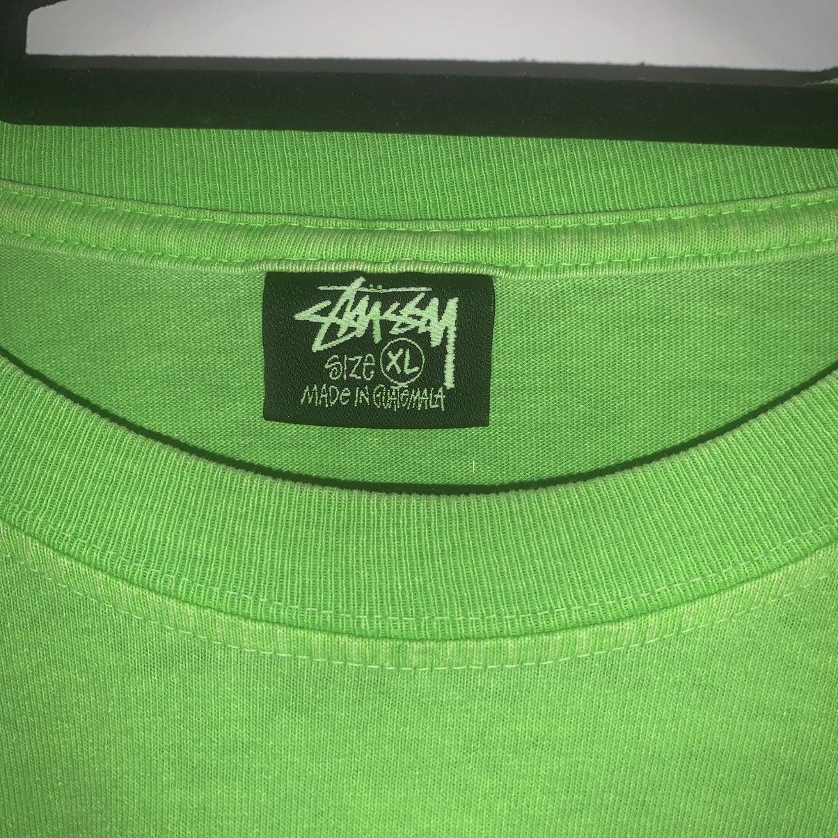 Stussy Stussy 8 Ball Pigment Dyed Tee Green Size XL Size US XL / EU 56 / 4 - 3 Thumbnail