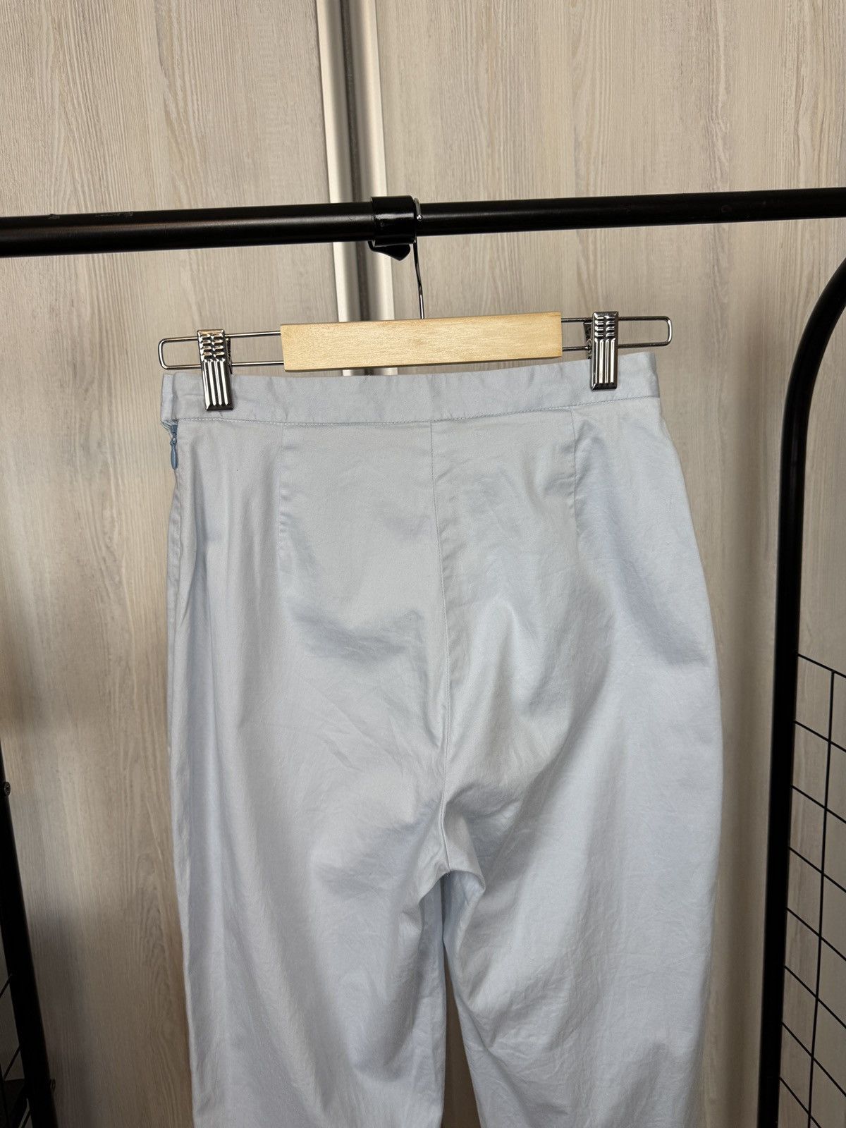 Burberry Burberry Golf made in Italy vintage blue cropped pants Size 28" / US 6 / IT 42 - 9 Thumbnail