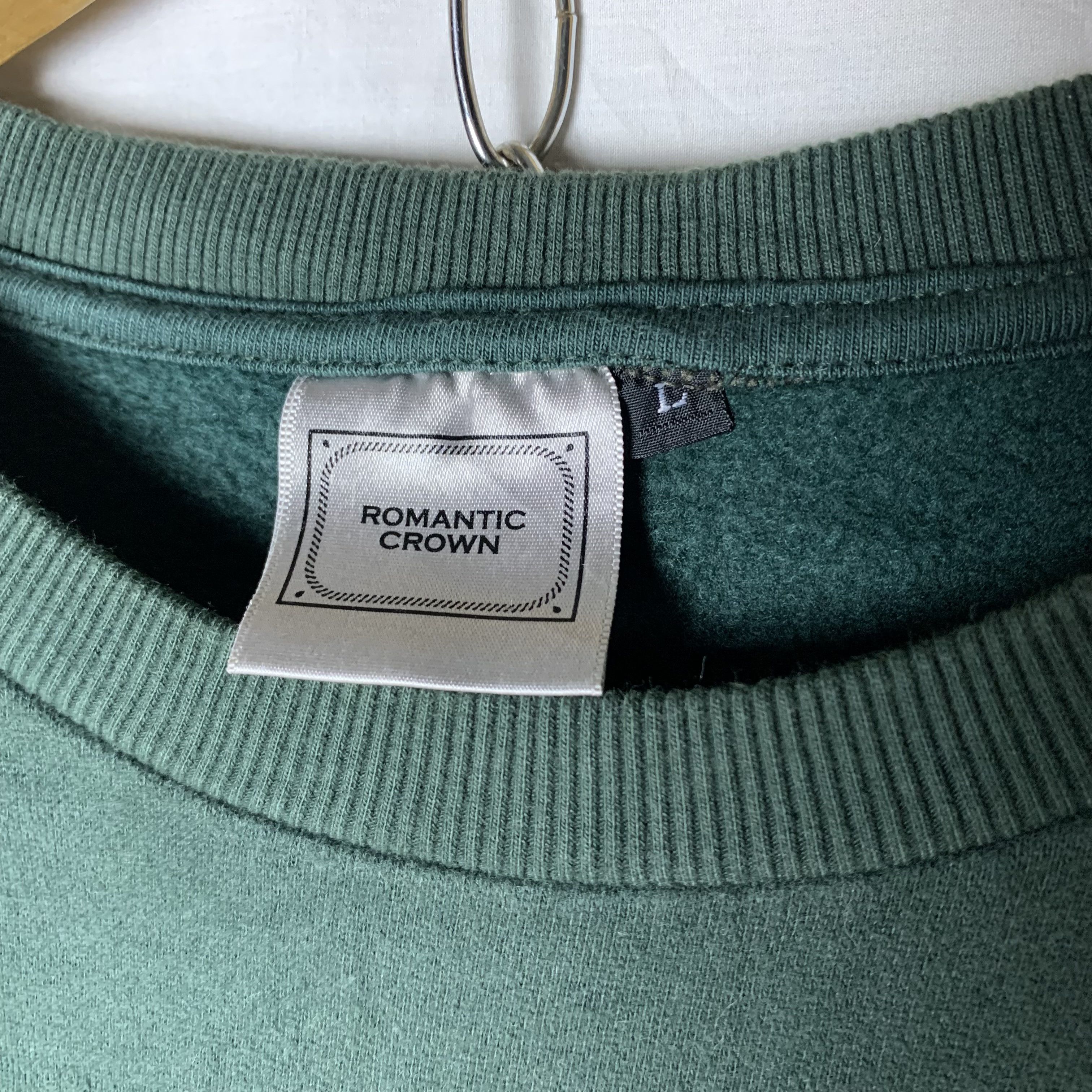 Japanese Brand Romantic Crown Sweatshirt Crewneck Size US L / EU 52-54 / 3 - 5 Thumbnail