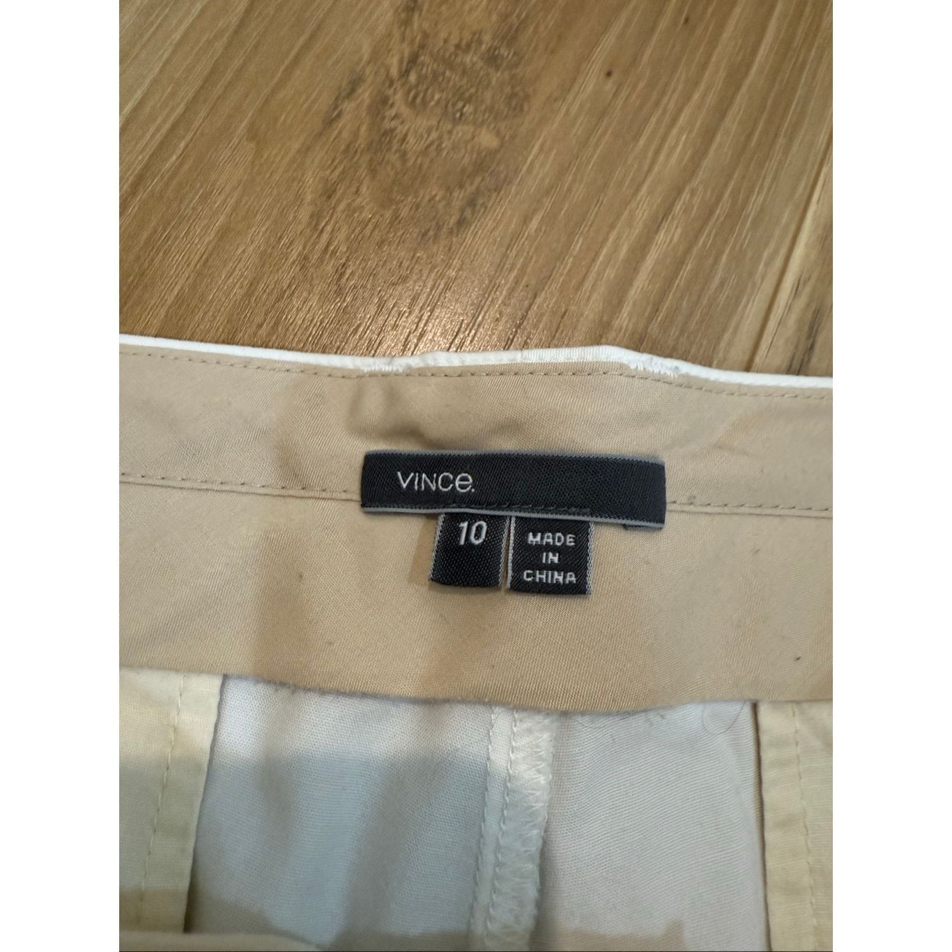Vince Vince Stretch-Cotton Chino Pants sz 10 Size 32" / US 10 / IT 46 - 3 Thumbnail