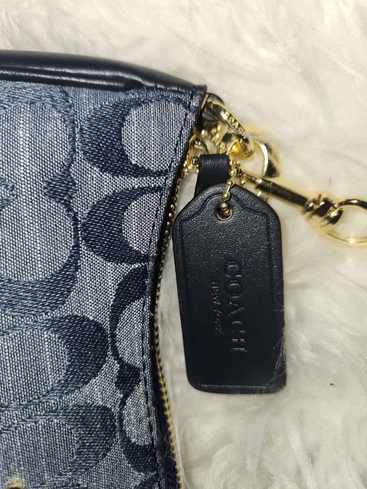 Coach Coach blue Signature Canvas Shoulder Bag Size ONE SIZE - 5 Thumbnail