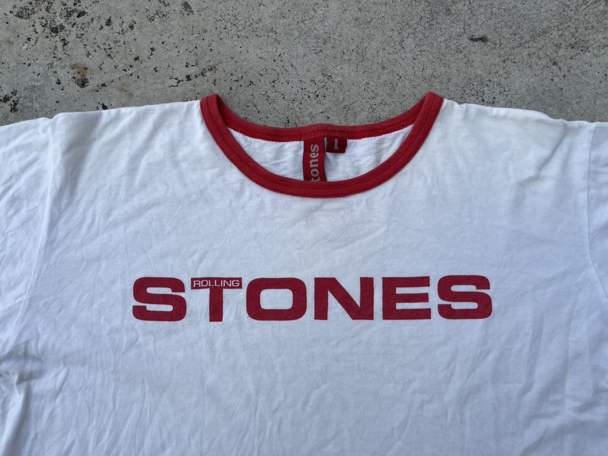 The Rolling Stones Vintage 2002 The Rolling Stones T shirt L Ringer Rock Punk Size US L / EU 52-54 / 3 - 2 Thumbnail