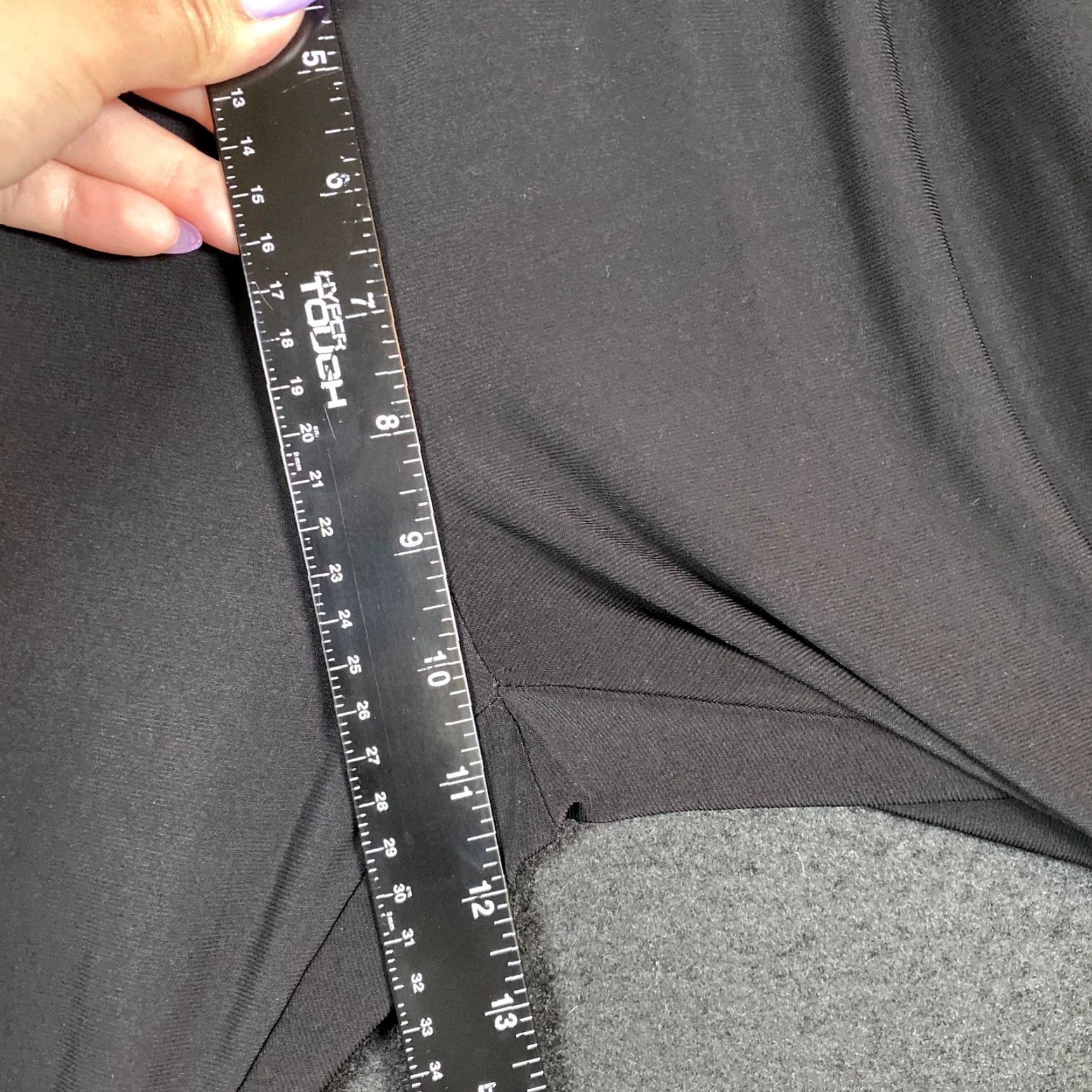 Marcs M by Marc Bouwer Womens Pants Black Pull On Runched Leggings Stretch Large Size 26" / US 2 / IT 38 - 7 Thumbnail