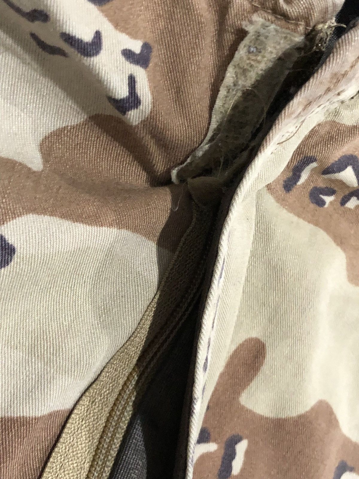 Vintage Y2K Desert Chocolate Chip Camo Chemical Protective Jacket Size US S / EU 44-46 / 1 - 7 Thumbnail