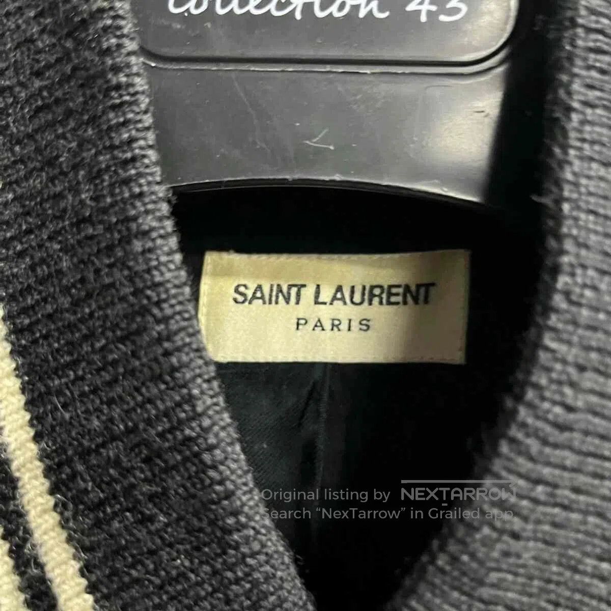 Saint Laurent Paris Saint Laurent Black Varsity Jacket. Size US M / EU 48-50 / 2 - 3 Thumbnail