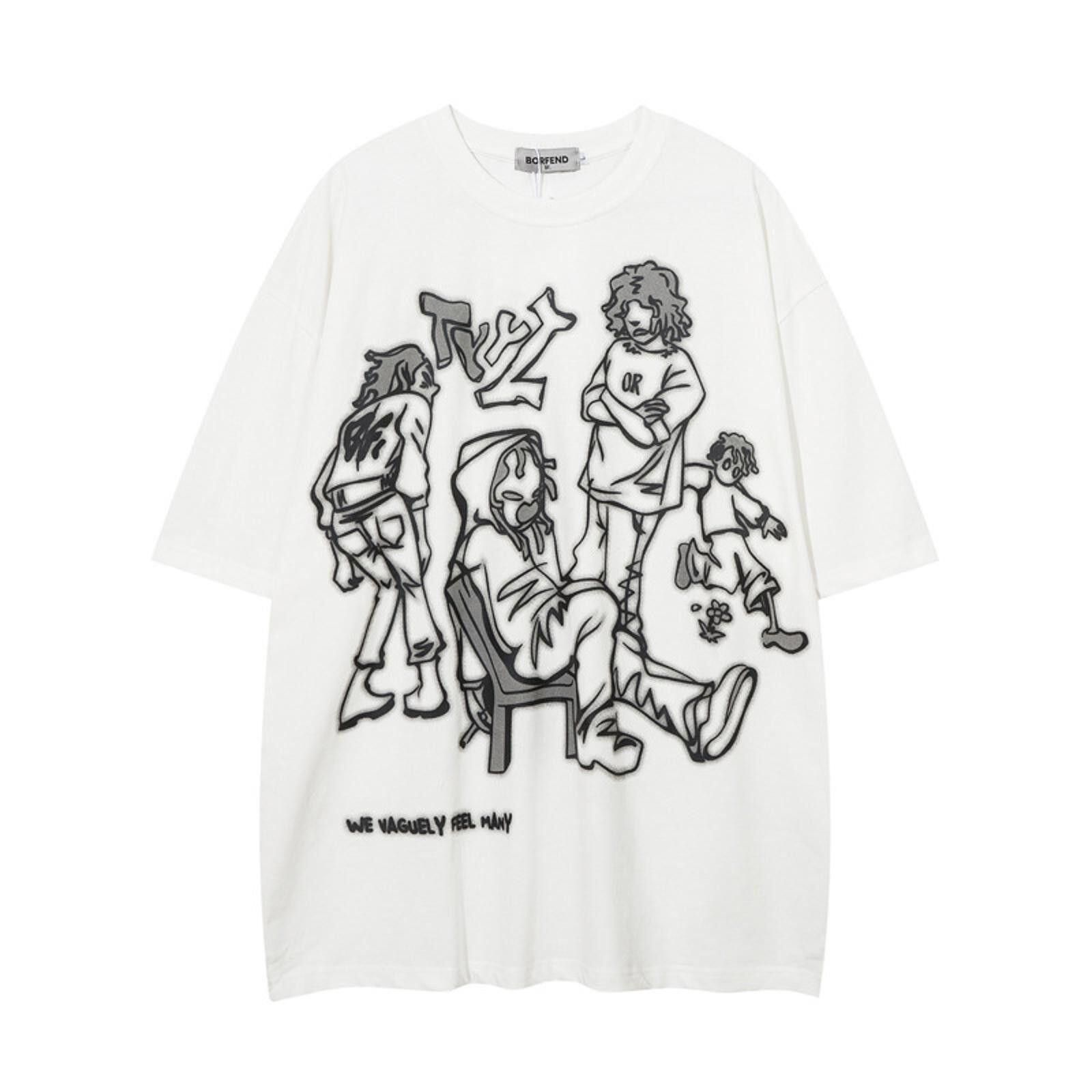 Other Anime Cartoon Graphic Oversized T-Shirt y2k Size US L / EU 52-54 / 3 - 1 Preview