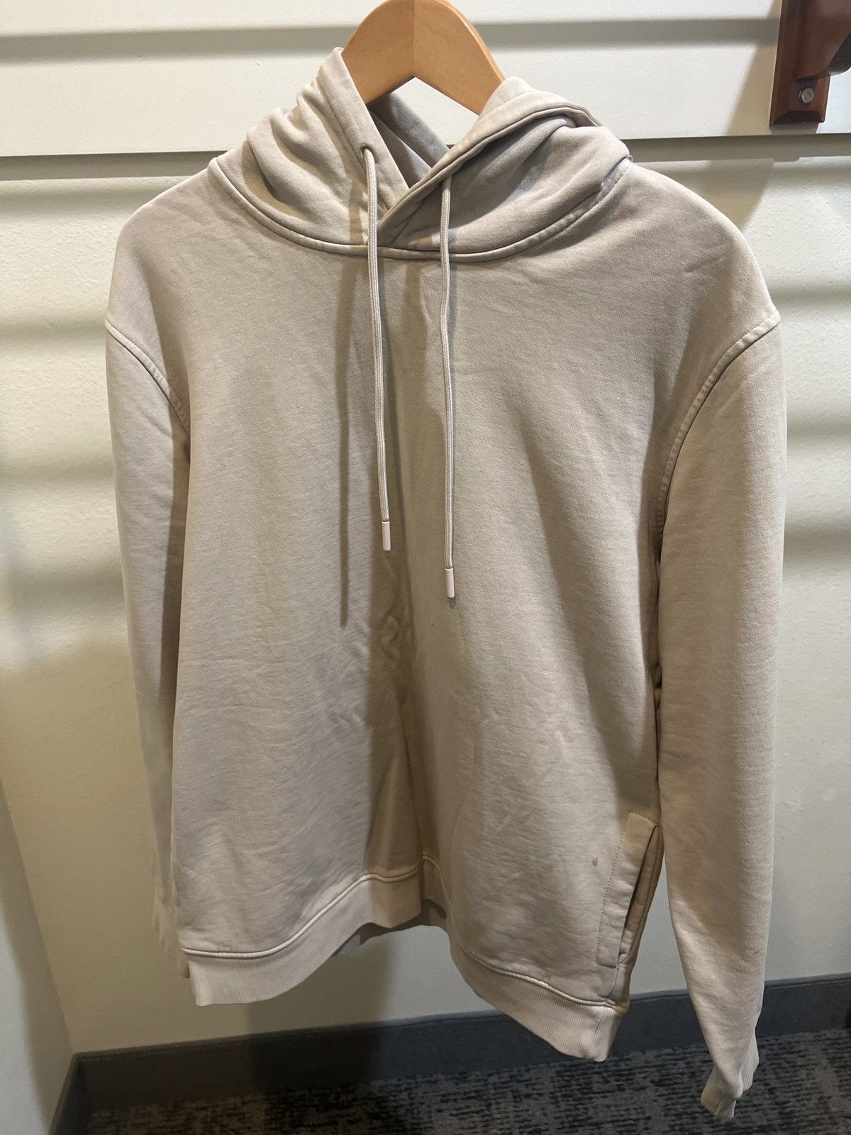 Cuts Cuts Pullover Hoodie – Stone Beige (L) Size US L / EU 52-54 / 3 - 1 Thumbnail