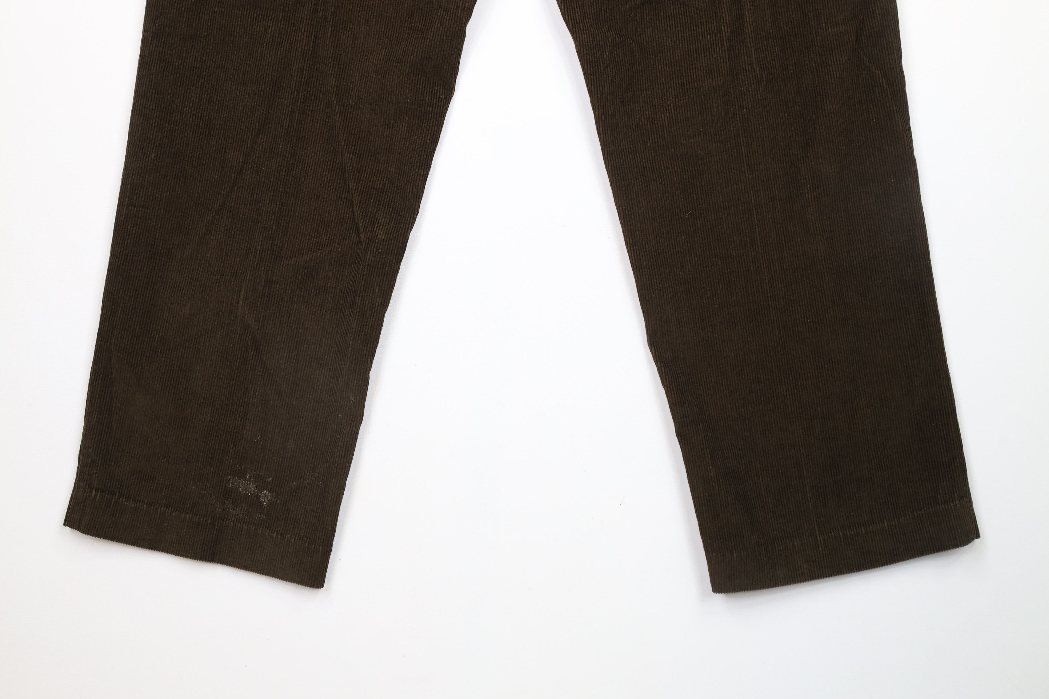 Vintage Vintage 90s Streetwear Pleated Wide Leg Corduroy Chino Pants Size US 36 / EU 52 - 12 Thumbnail