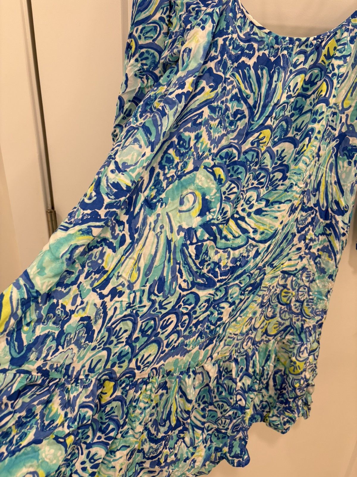 Lilly Pulitzer Lilly Pulitzer Alanna Swing Dress Blue Crush After Party XS Size XS / US 0-2 / IT 36-38 - 10 Thumbnail