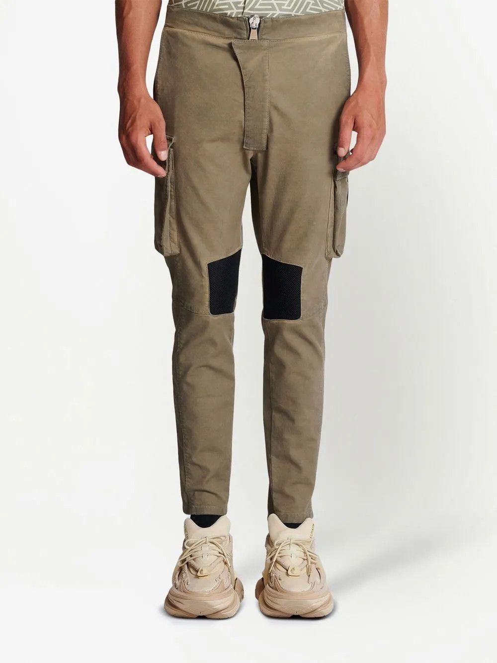 Balmain o1y0426 Cargo Pant in Military Green Size US 30 / EU 46 - 2 Thumbnail