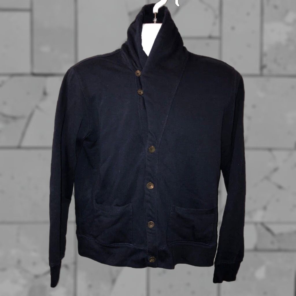 Polo Ralph Lauren VINTAGE Polo Ralph Lauren Sweater Men Size Medium Navy Blue Cotton Casual M Size US M / EU 48-50 / 2 - 1 Thumbnail