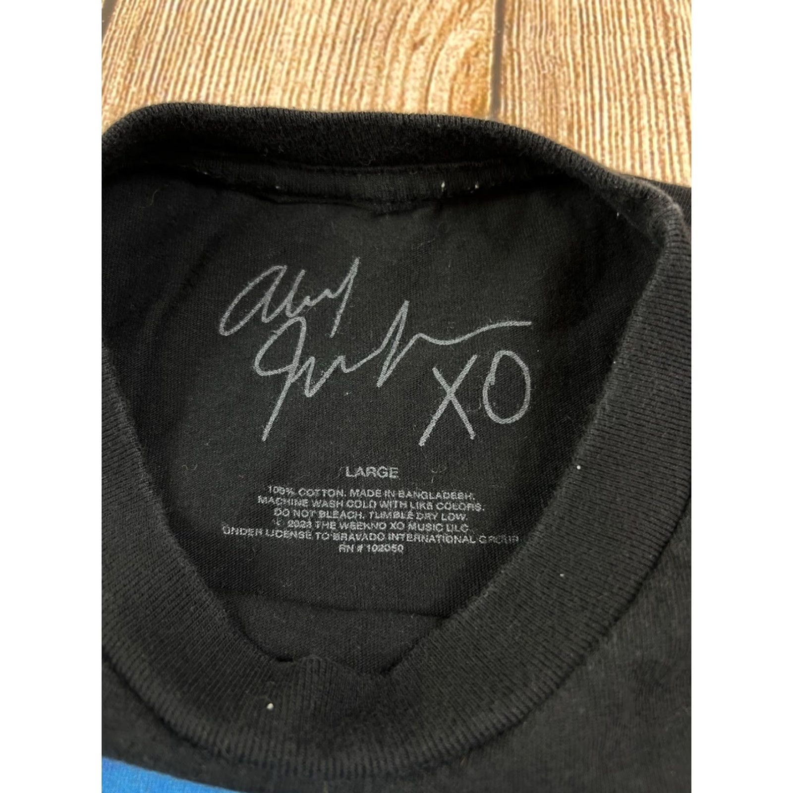 Vintage VINTAGE The Weeknd Tunnel Portrait Pop T-Shirt Unisex Adults L Black Short Sleeve Crew Neck 100% Cotton Relaxed Regular Shirt Size L / US 10 / IT 46 - 5 Thumbnail
