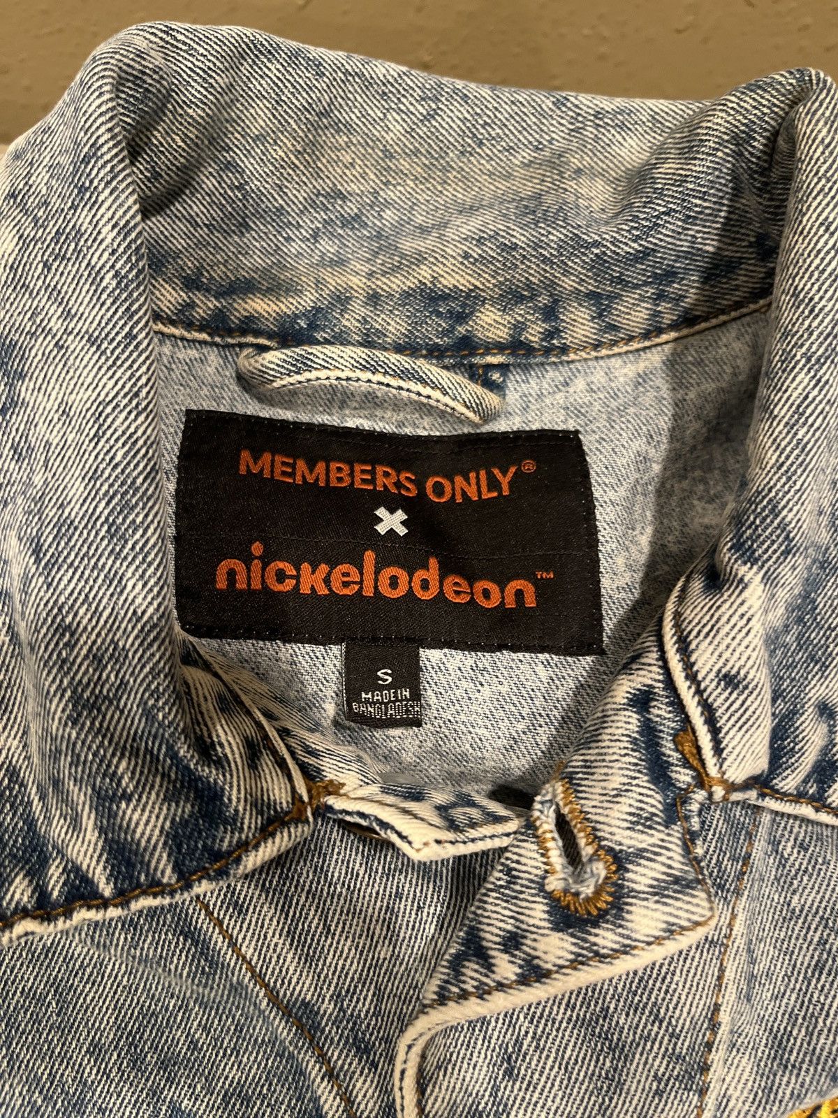 Members Only × Nicole Club Nickelodeon X members only denim jacket “Hey Arnold” Size US S / EU 44-46 / 1 - 4 Thumbnail
